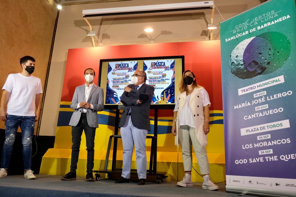 SANLÚCAR PRESENTA UNA AMPLIA PROGRAMACIÓN DE CONCIERTOS PARA EL VERANO 2021