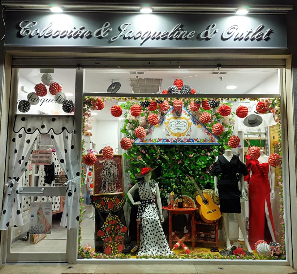 Colección &amp; Jaquelin &amp; Outlet, primer premio en el Concurso de Escaparates de Feria organizado por la delegación de Fiestas