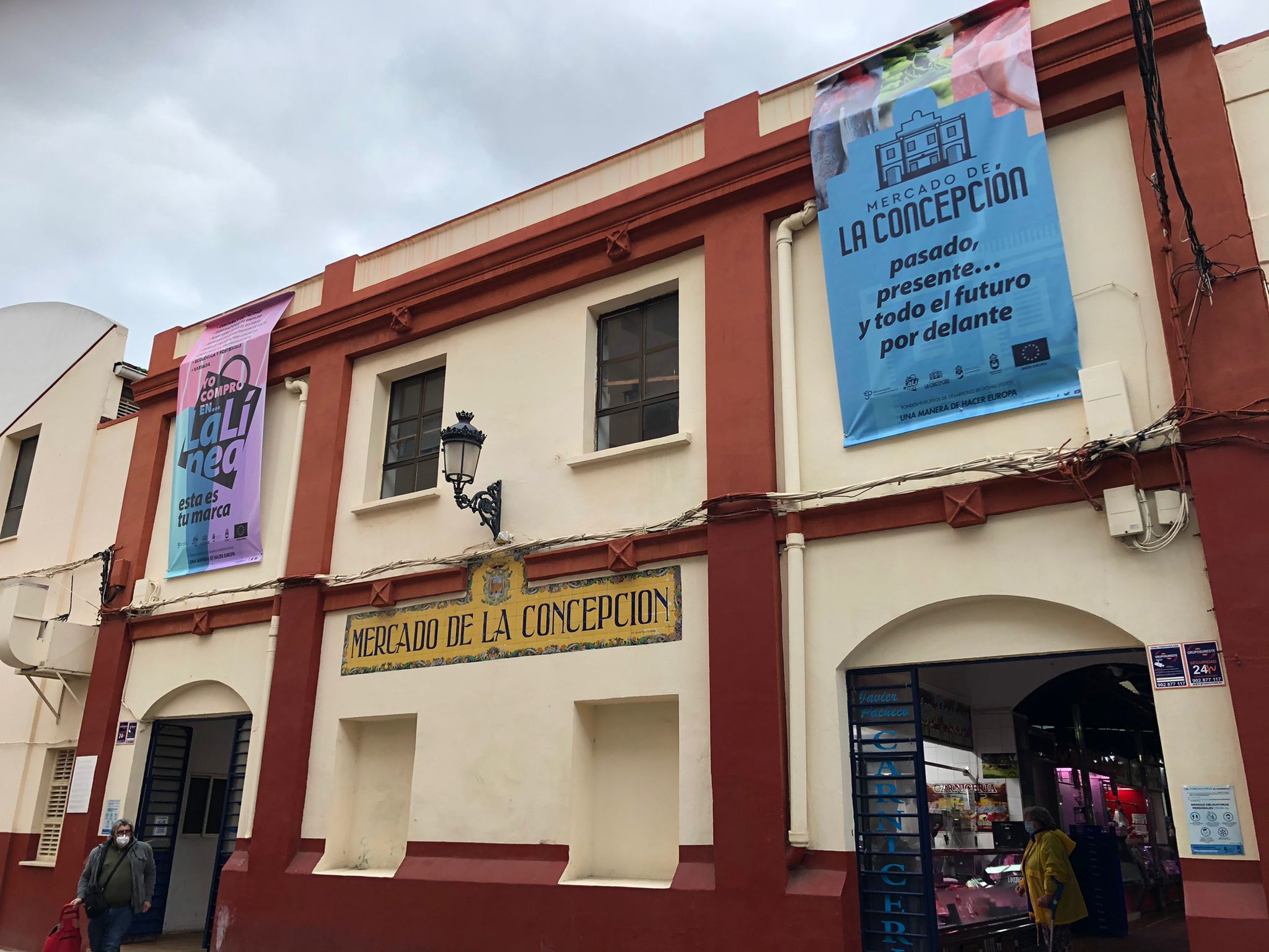 El Mercado de la Concepción permanecerá cerrado los días 20 y 26