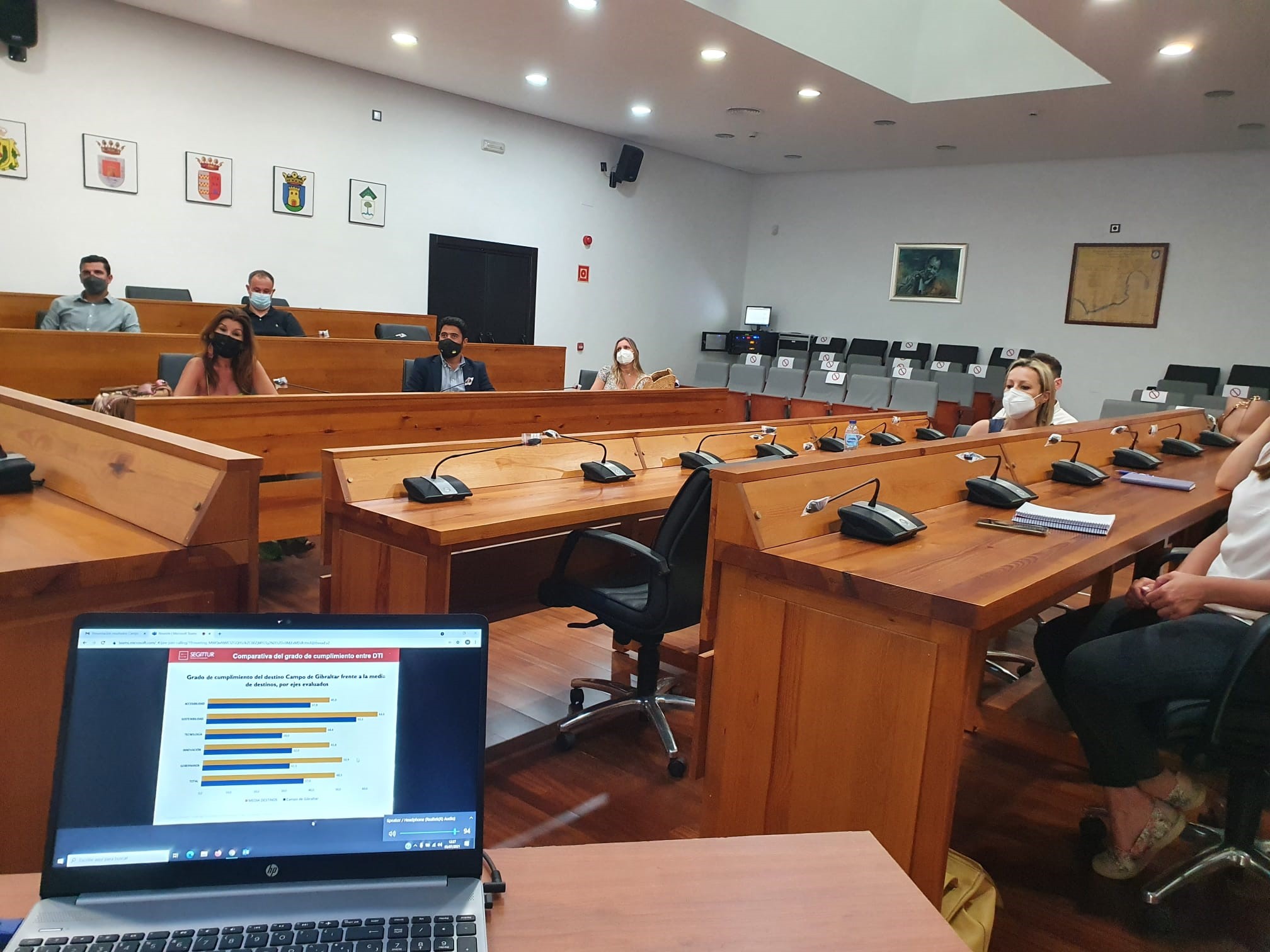 Turismo asiste a la presentación del proyecto de diagnóstico de la comarca en su conversión como Destino Turístico Inteligente