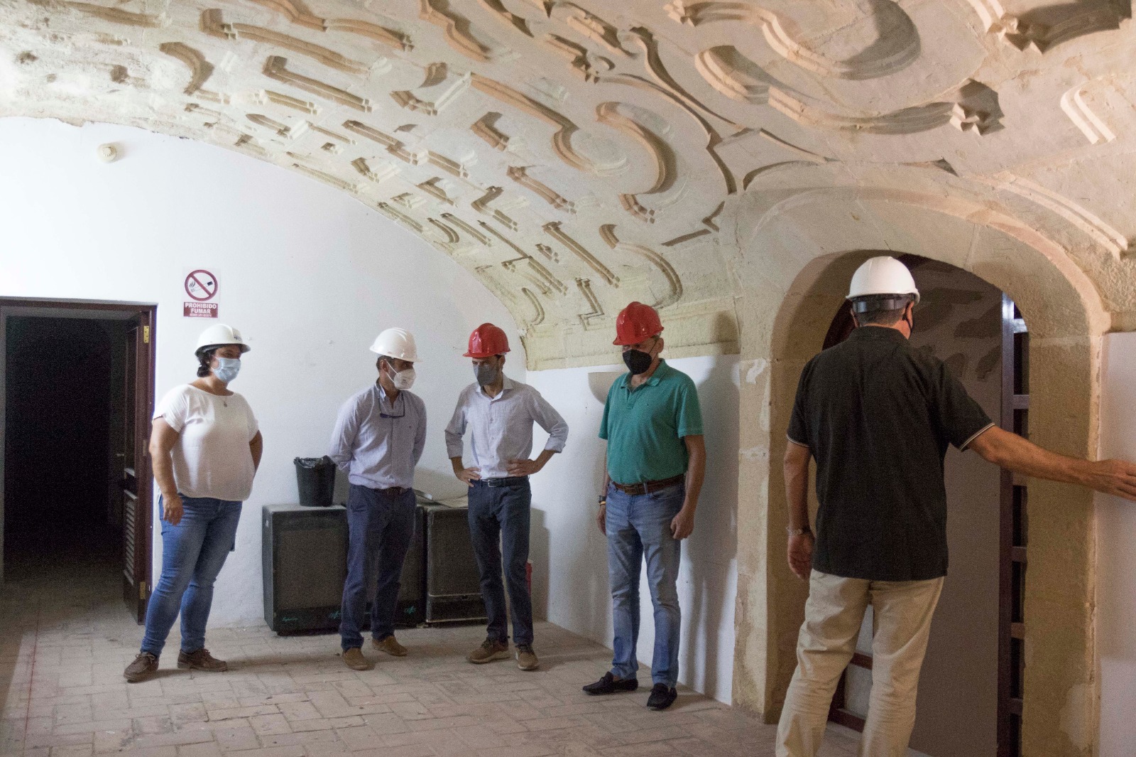 LAS OBRAS DE REHABILITACIÓN DEL ESPACIO ESCÉNICO DEL AUDITORIO, OTRO PASO EN LA DEFENSA DEL PATRIMONIO