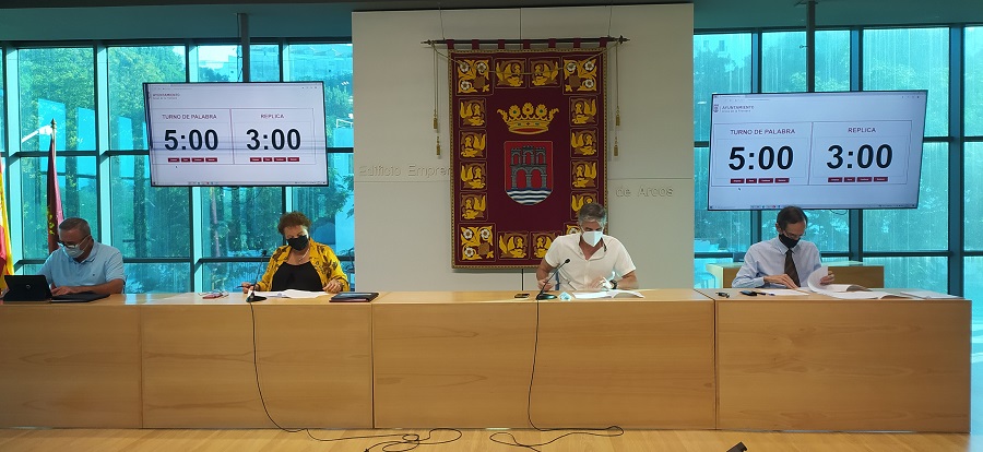 Resultado de las votaciones del Pleno Extraordinario del martes, 31 de agosto de 2021