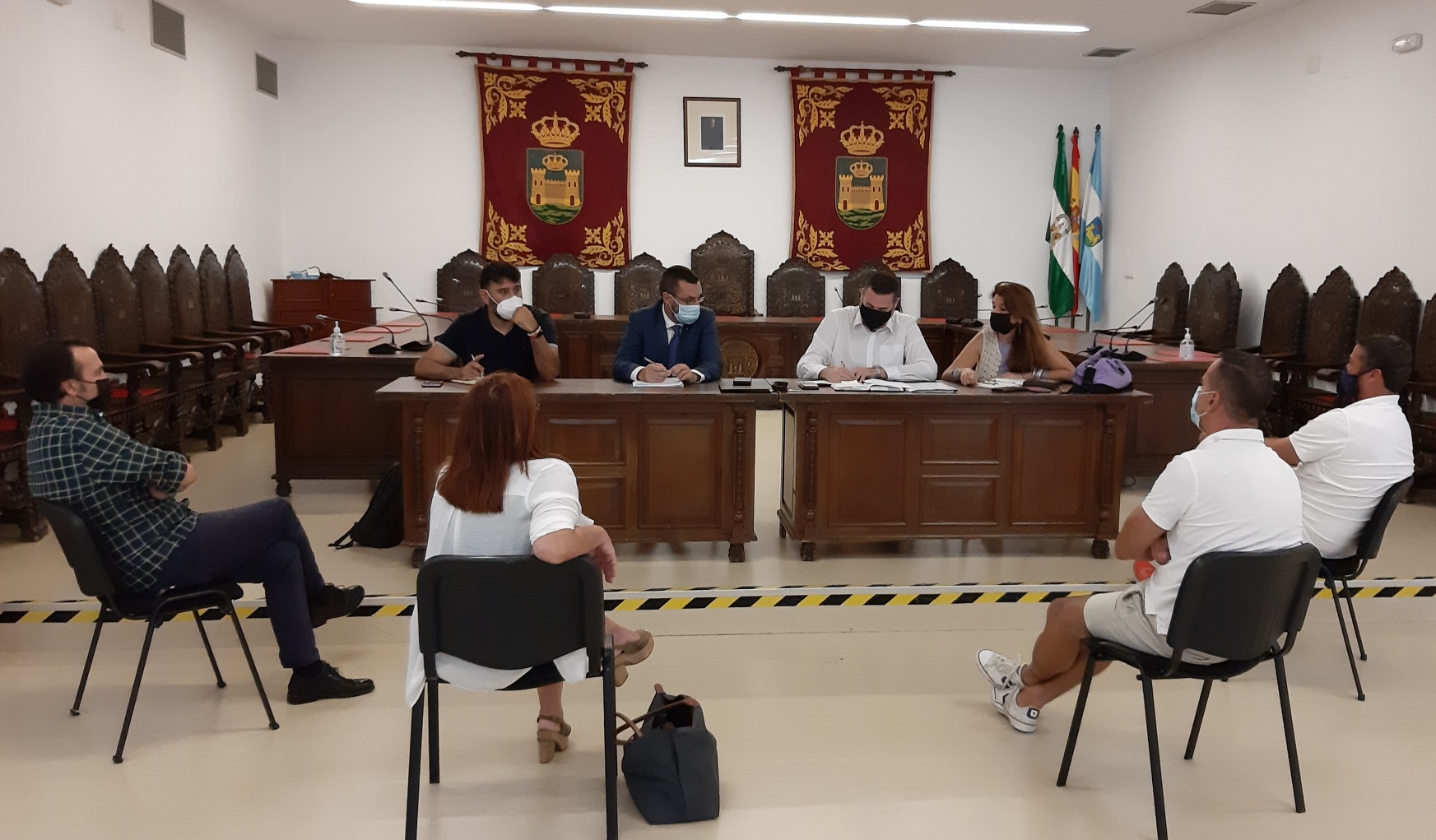 El alcalde aborda con Alaho la celebración de eventos de gran repercusión pública para la ciudad