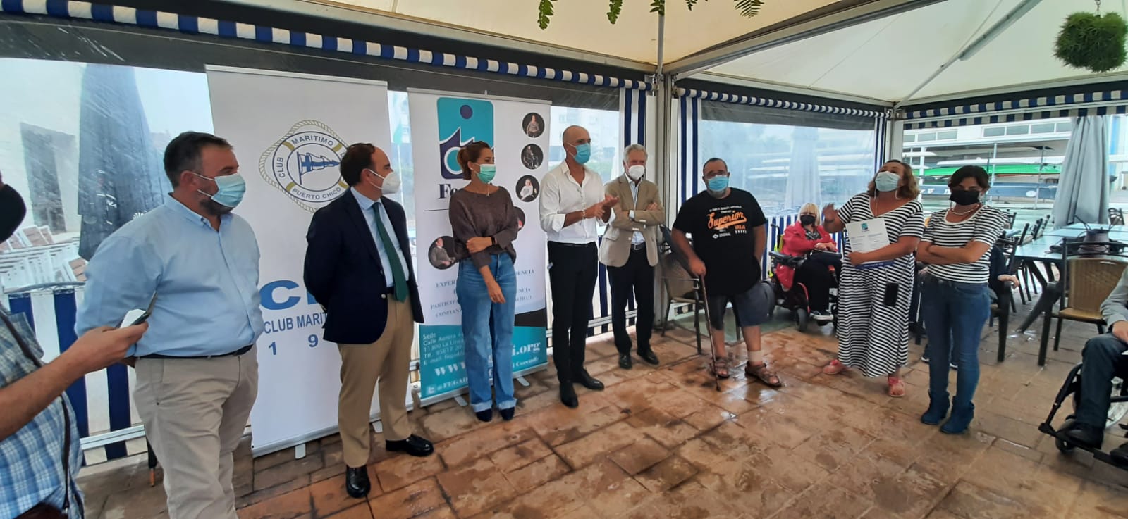 Clausurado el curso de Vela Adaptada organizado por Fegadi