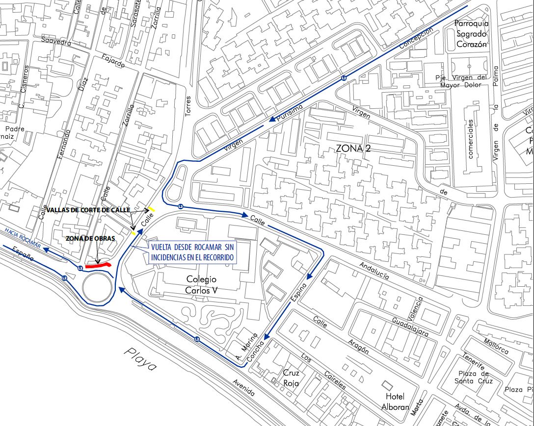 Corte de tramo en calle Torres Quevedo a partir del lunes próximo por la finalización de las obras de saneamiento