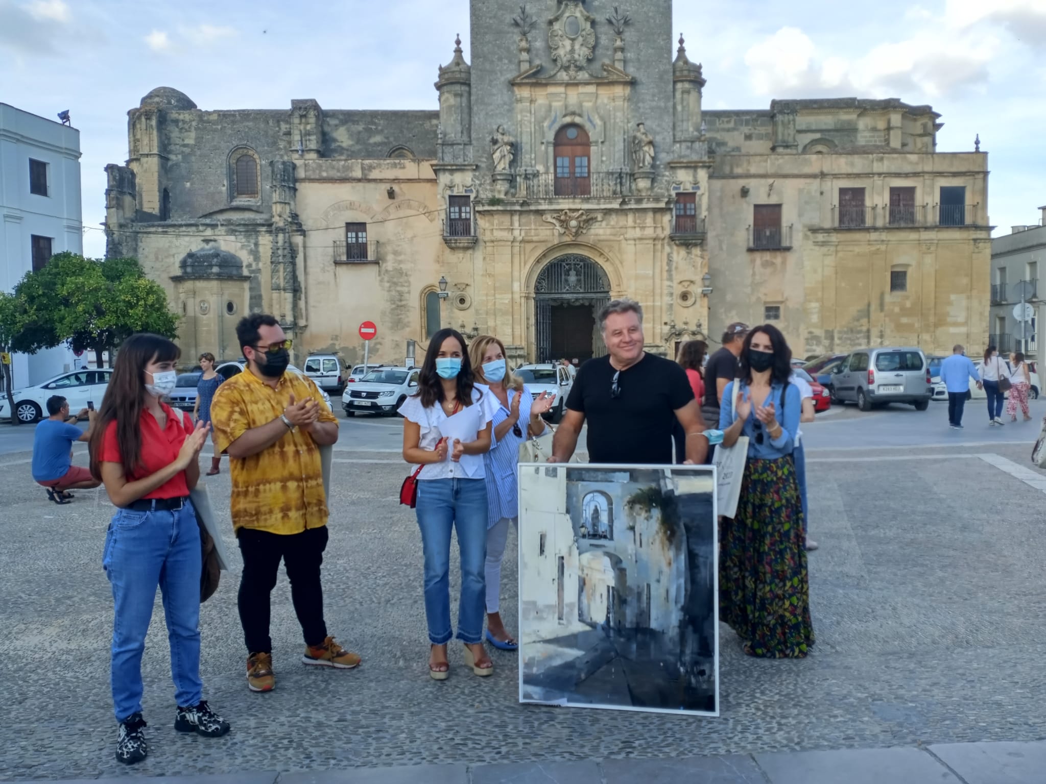 Juan Lucena, ganador del Premio de Pintura Rápida ´Francisco Prieto’