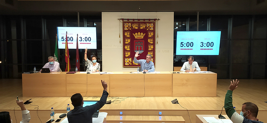 Votaciones del Pleno Ordinario del lunes, 25 de octubre de 2021