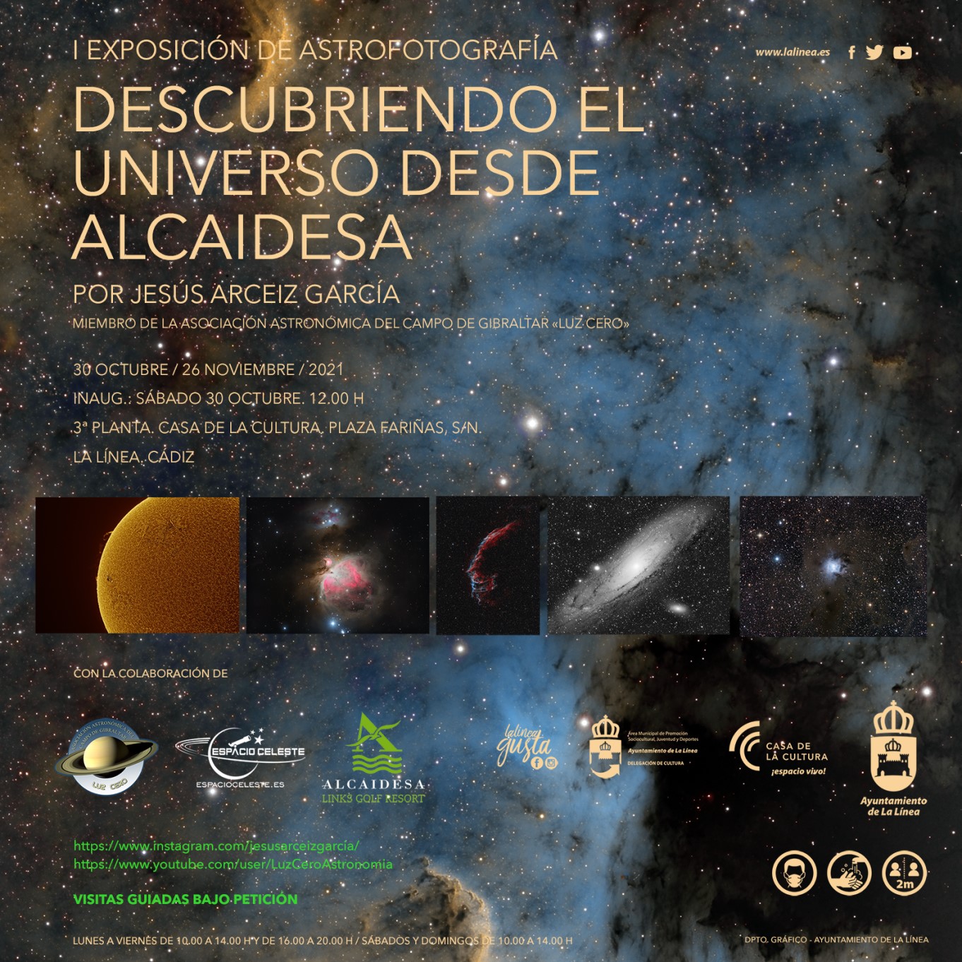 500 alumnos de Secundaria visitaron la exposición de astrofotografía organizada por Cultura