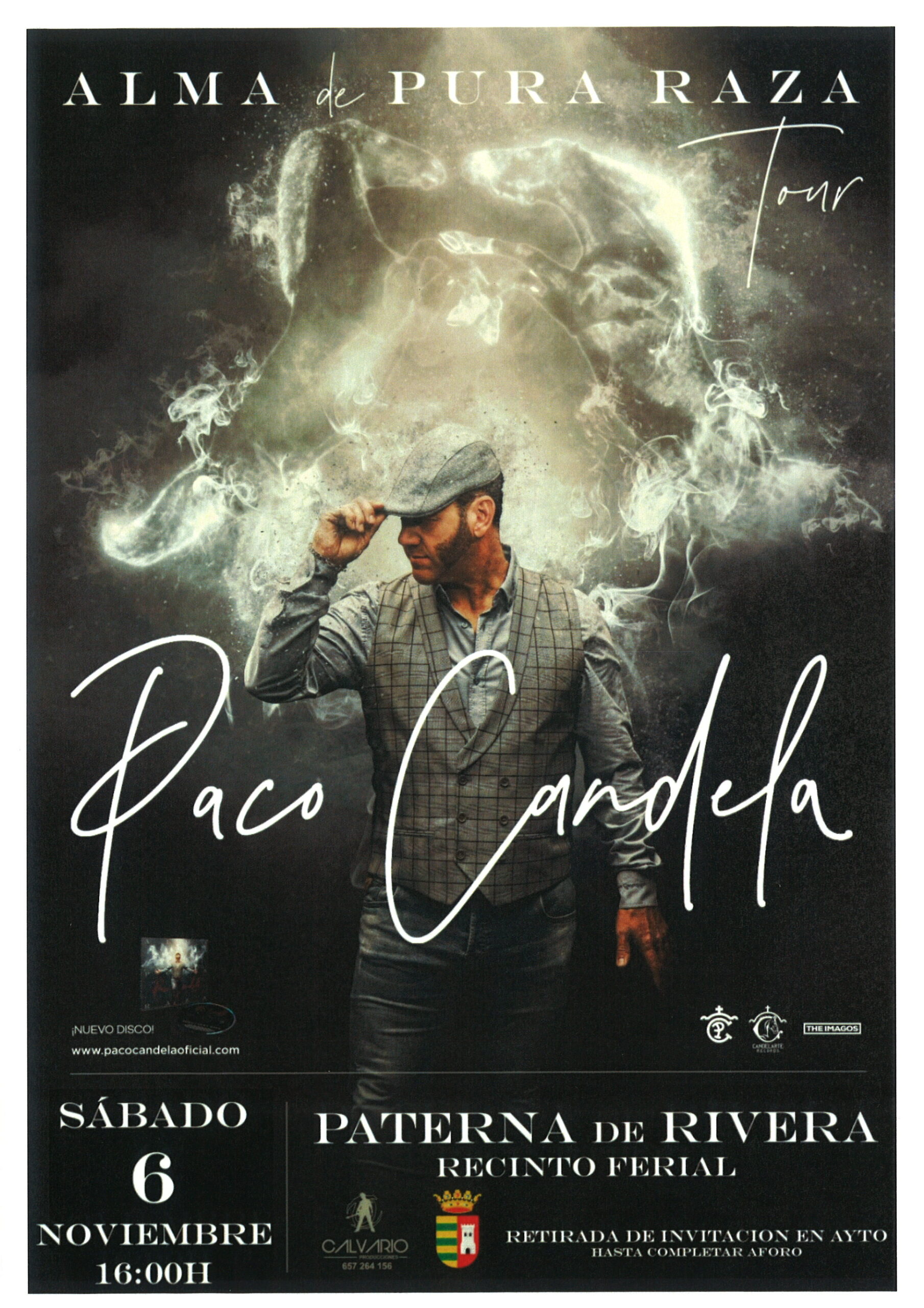 ACTUACIÓN DE PACO CANDELA 6 NOVIEMBRE EN PATERNA DE RIVERA, CON MARIO MÁRQUEZ COMO ARTISTA INVITADO