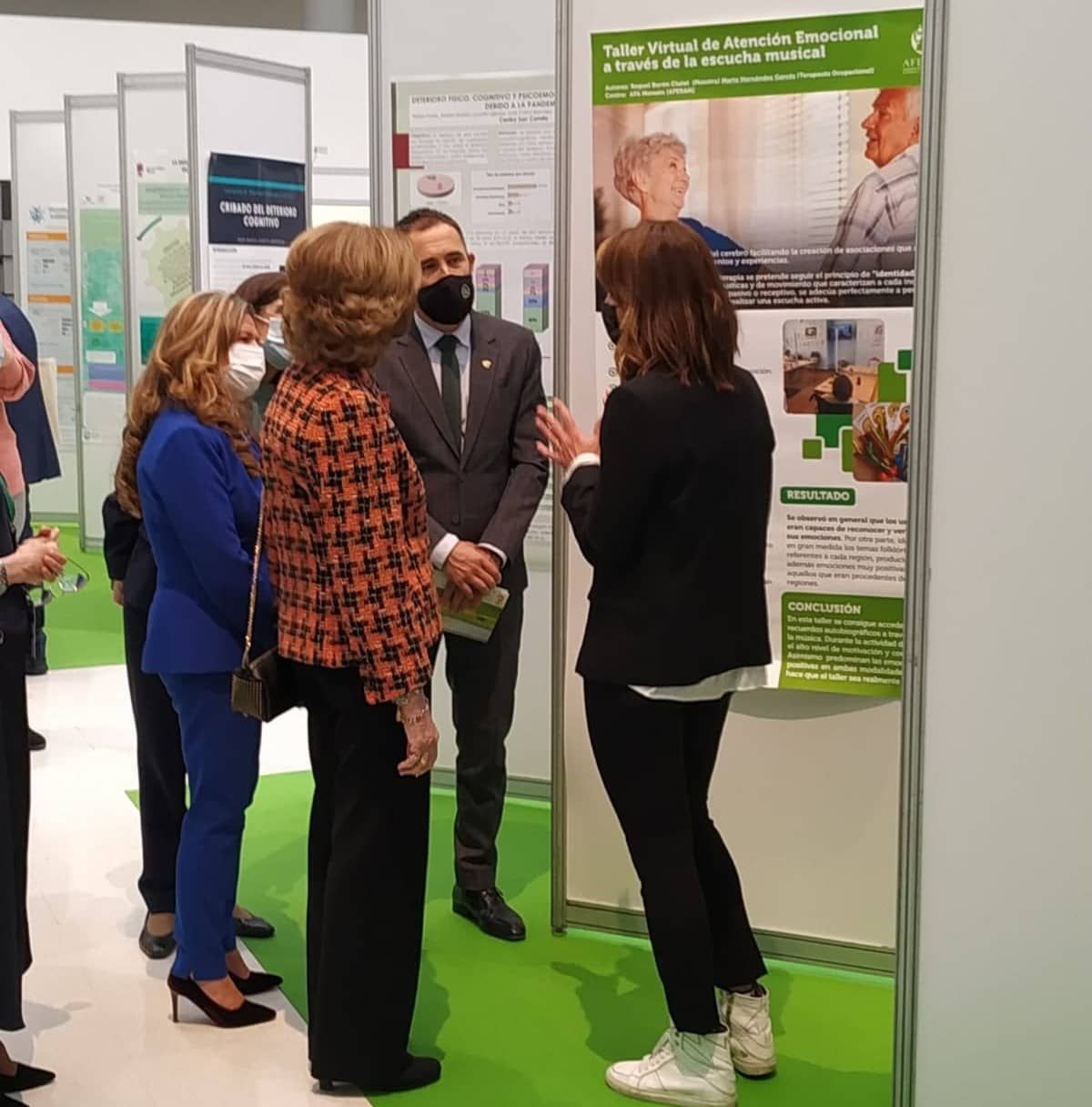 AFEDAM Monzón, seleccionada por la Casa Real en el Congreso Nacional de Alzheimer CEAFA
