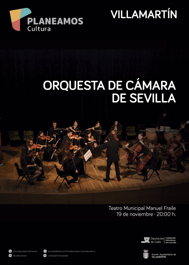 Concierto de la Orquesta de Cámara Ciudad de Sevilla en el Teatro Manuel Fraile