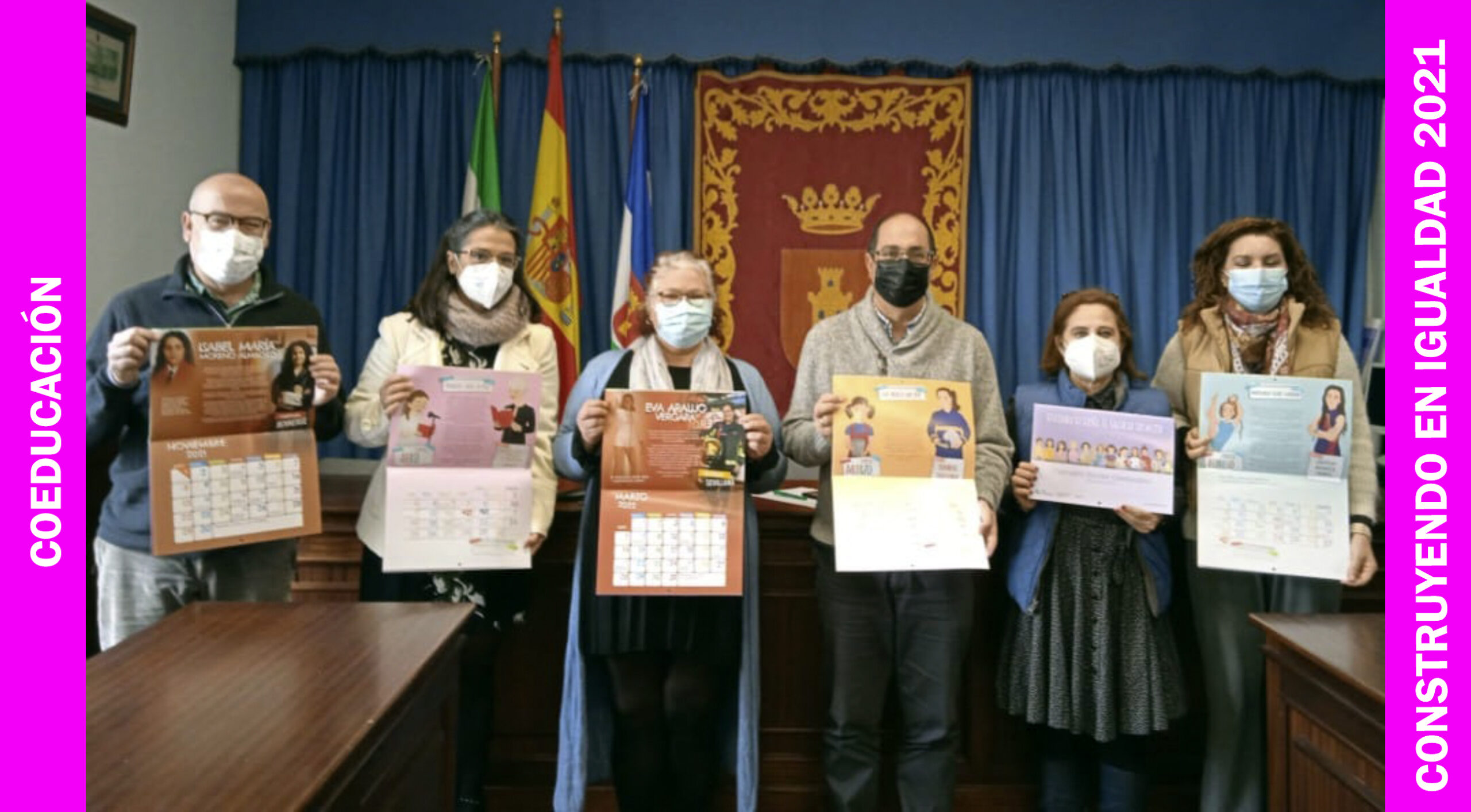 El Ayuntamiento entrega 1.400 Calendarios Coeducativos a los centros educativos del municipio