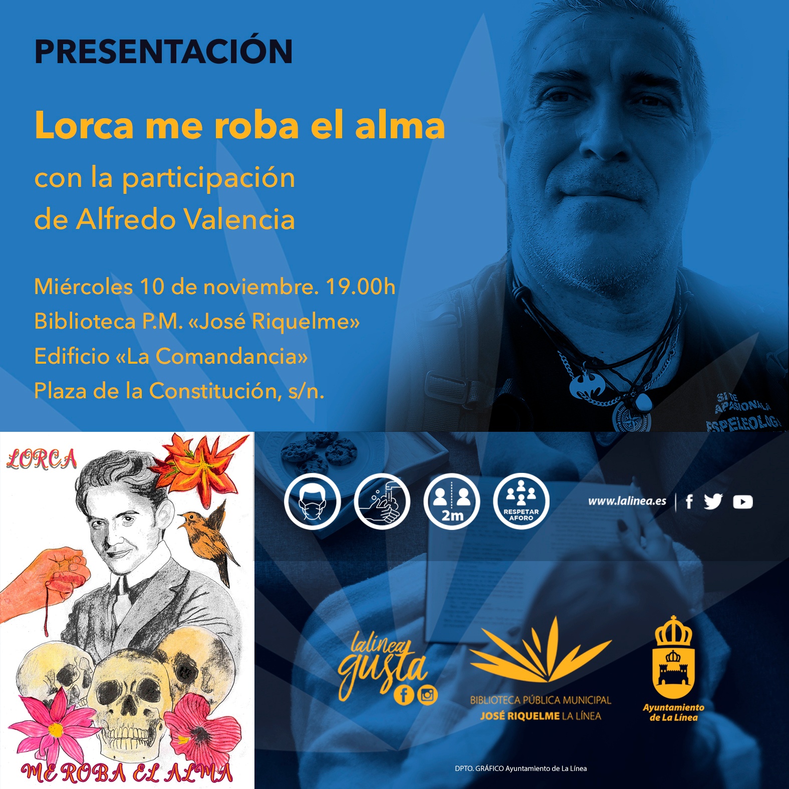La biblioteca municipal inicia el miércoles la primera de las tres presentaciones de libros previstas para este mes