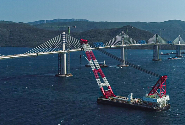 PlanRadar ha participado en la construcción del puente Peljesac, la mayor obra de infraestructura de Croacia