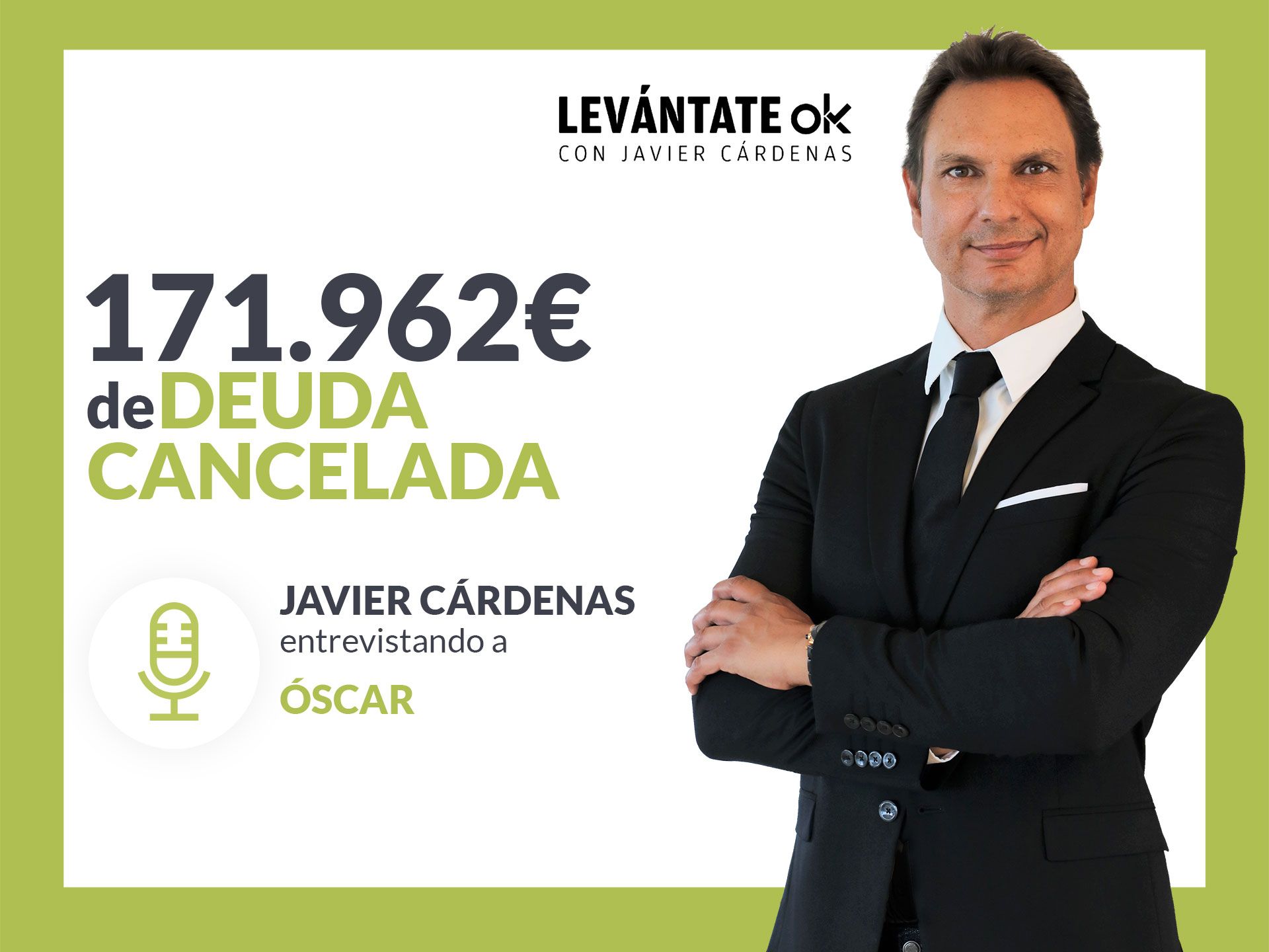 Cárdenas acerca la historia de un exonerado con Repara tu Deuda Abogados y la Ley de la Segunda Oportunidad