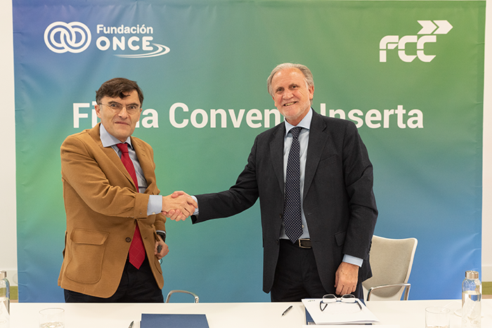 FCC renueva su compromiso con Fundación ONCE, alcanzará las 900 contrataciones de personas con discapacidad