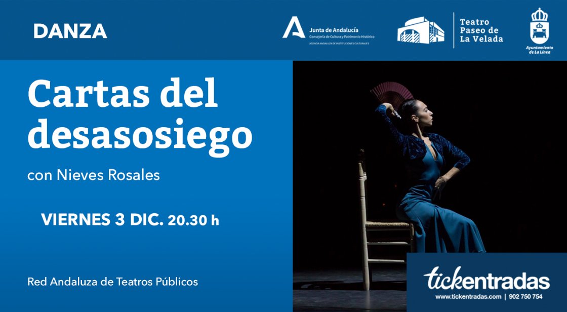 La coreógrafa Nieves Rosales representará este viernes “Cartas del desasosiego” en el Teatro Paseo de la Velada