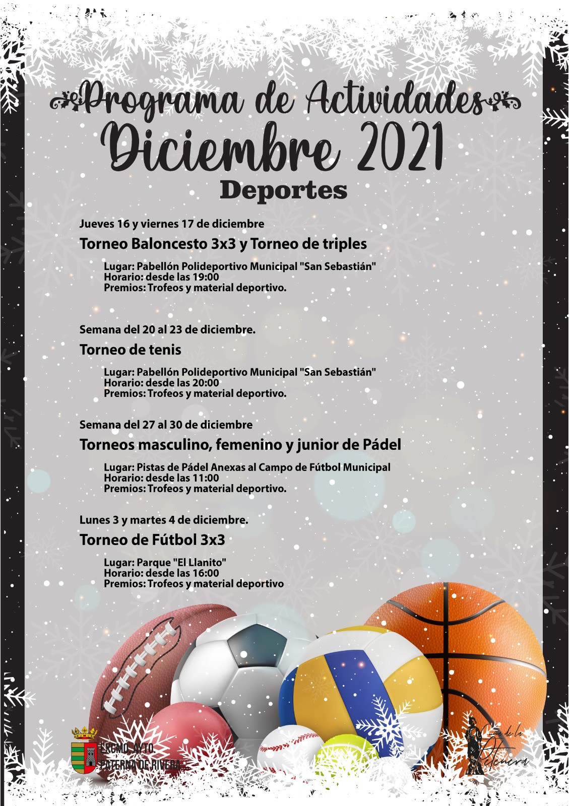 PROGRAMA DE ACTIVIDADES DE DEPORTES EN NAVIDAD 2021