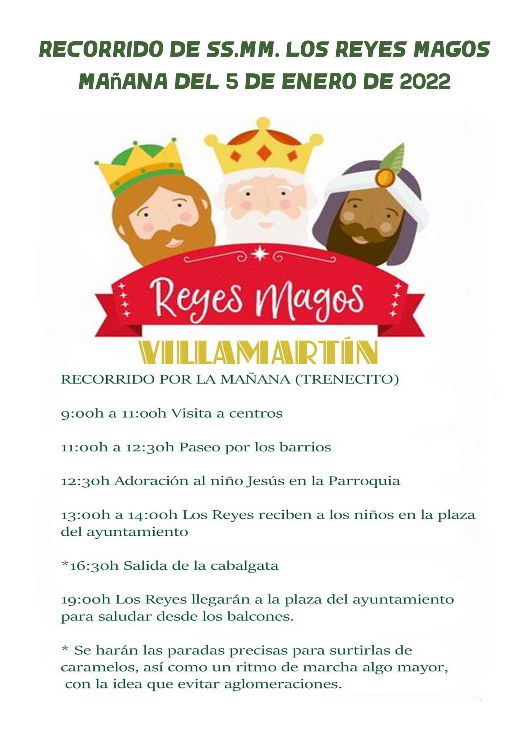 SSMM LOS REYES MAGOS LLEGAN A VILLAMARTÍN