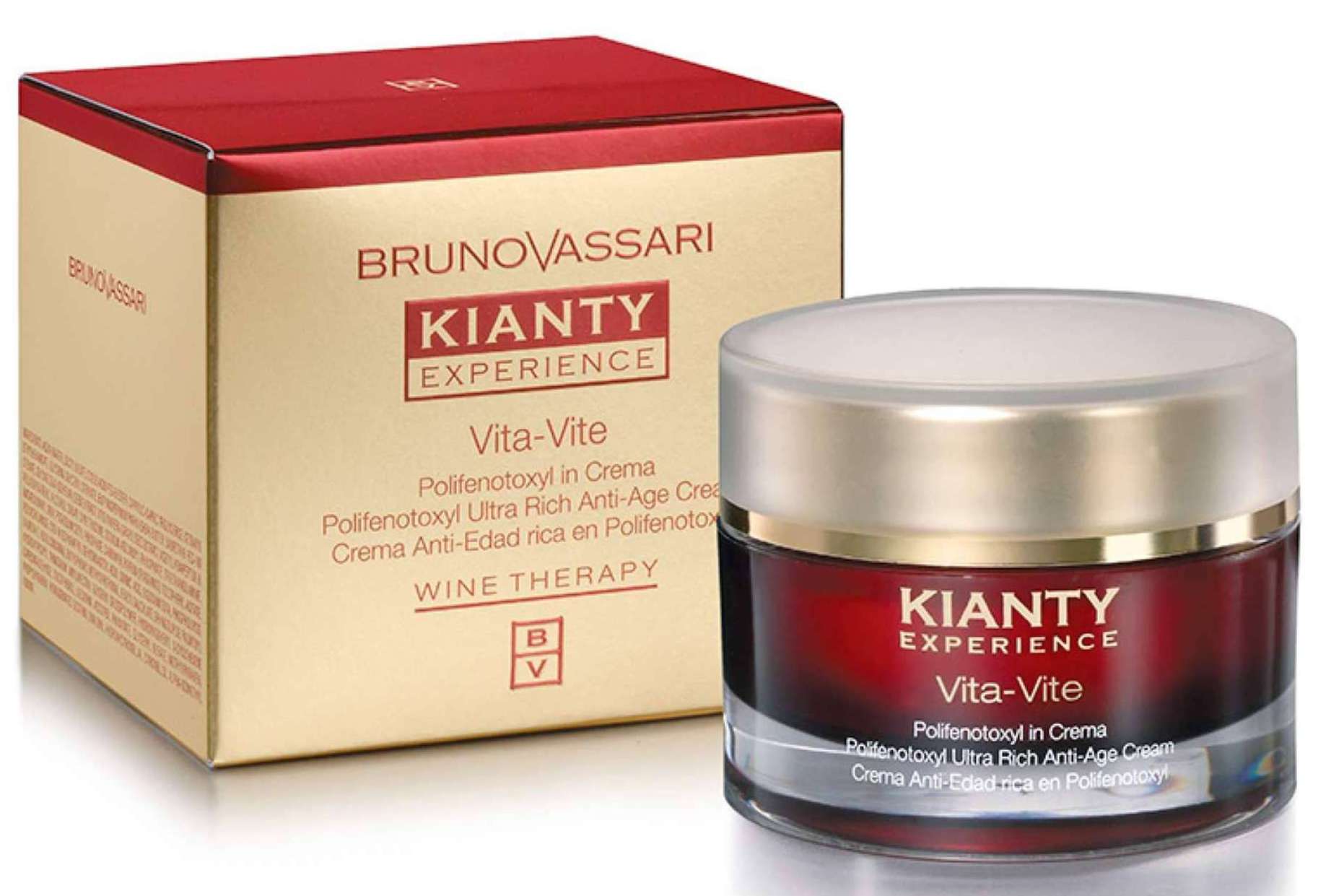 Algunas de las propiedades de la línea antiedad Kianty de Bruno Vassari