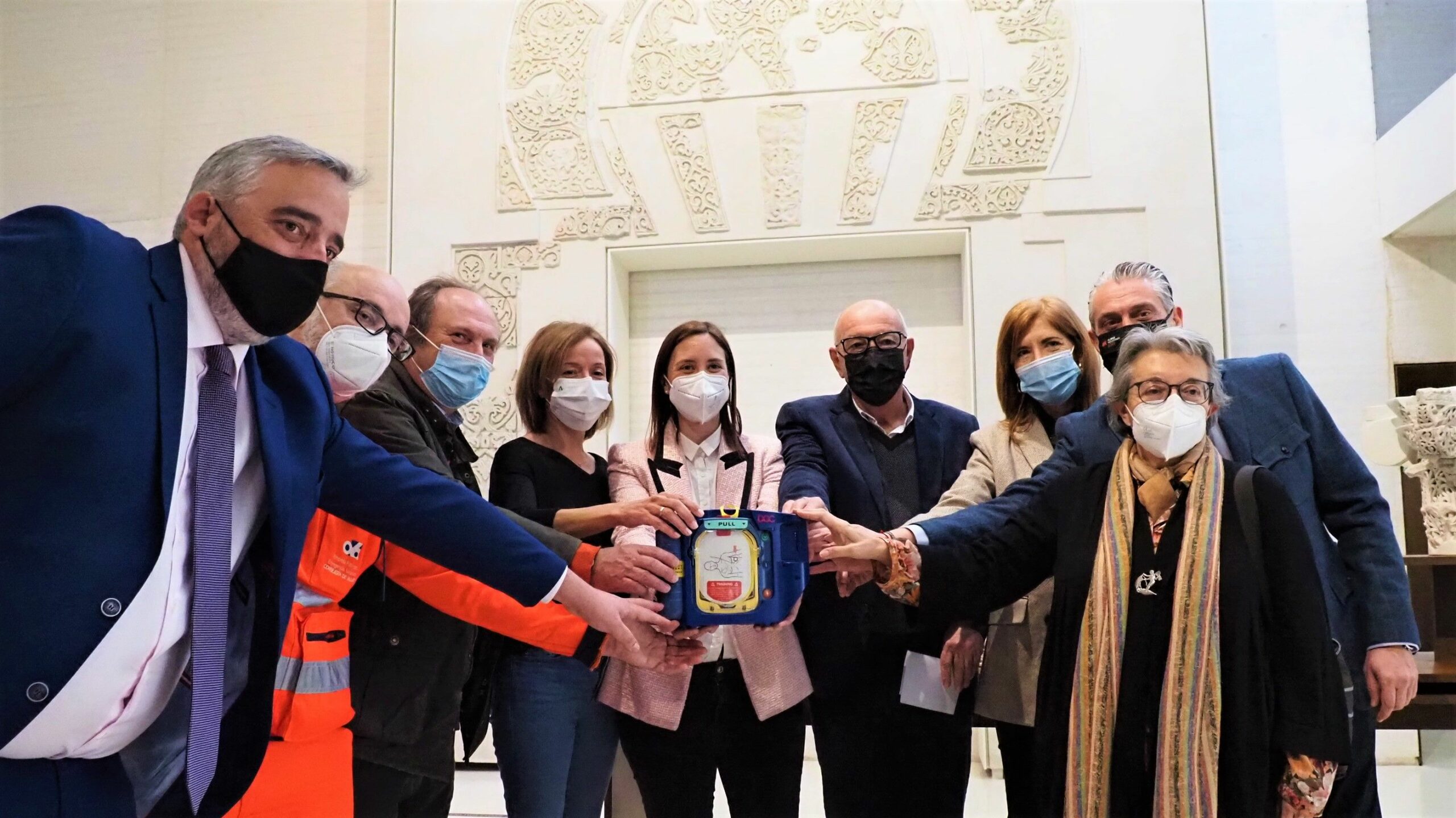 El yacimiento arqueológico Medina Azahara cardioprotege a sus visitantes