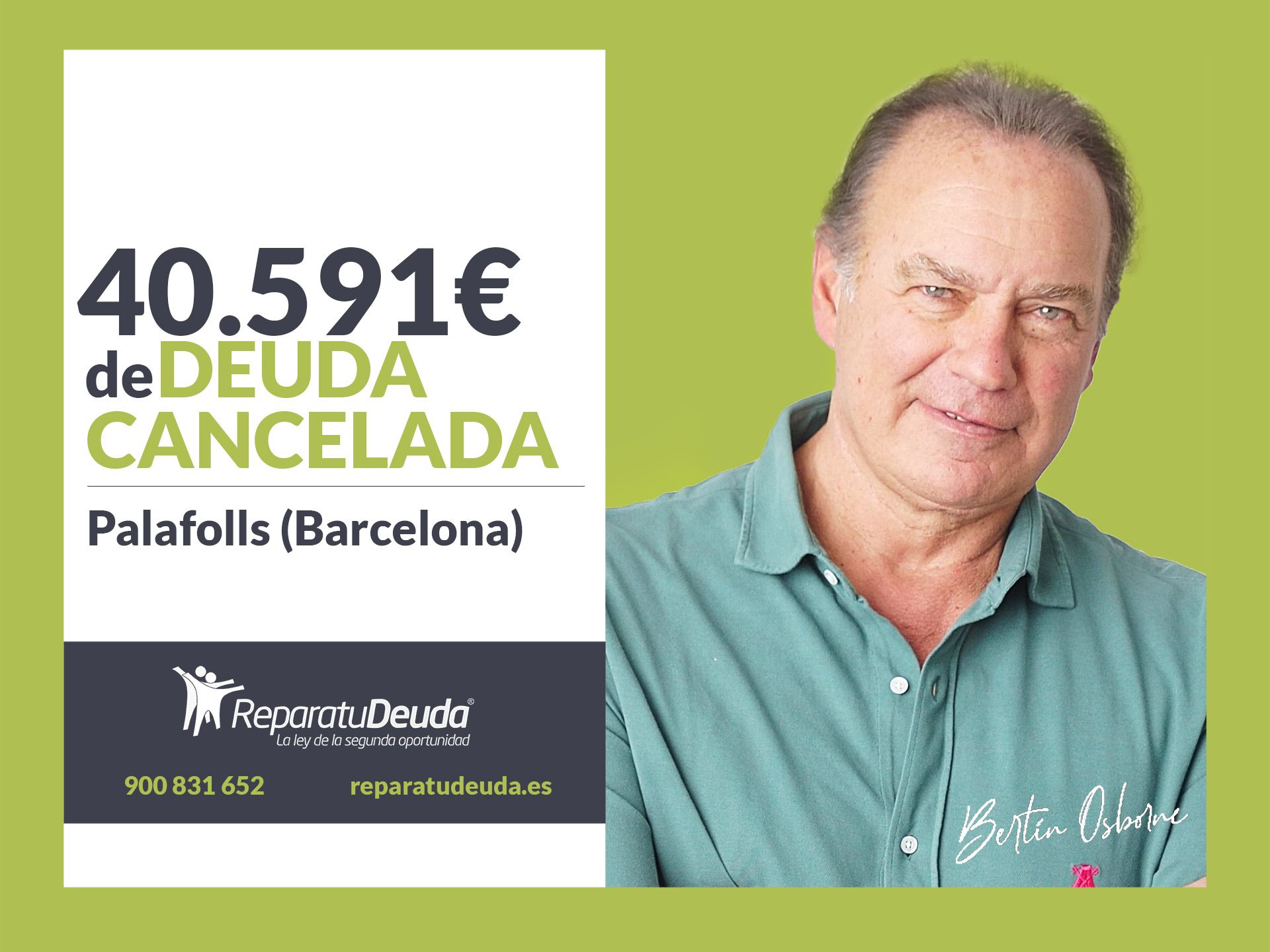 Repara tu Deuda Abogados cancela 40.591€ en Palafolls (Barcelona) con la Ley de la Segunda Oportunidad