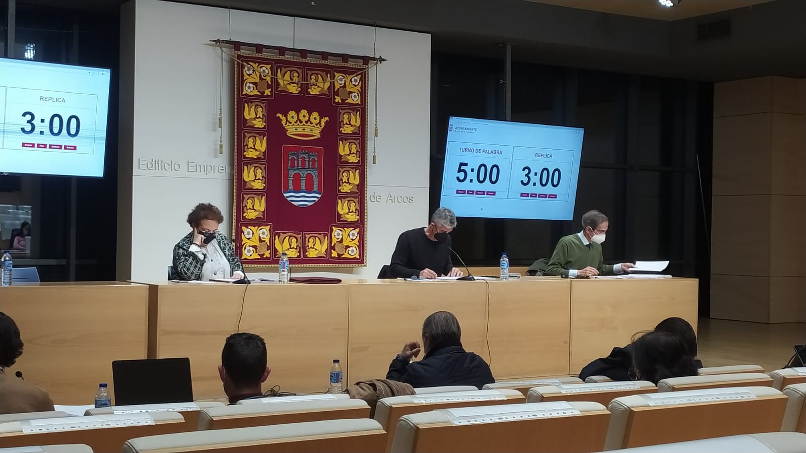 Votaciones del Pleno Ordinario del lunes, 21 de febrero de 2022