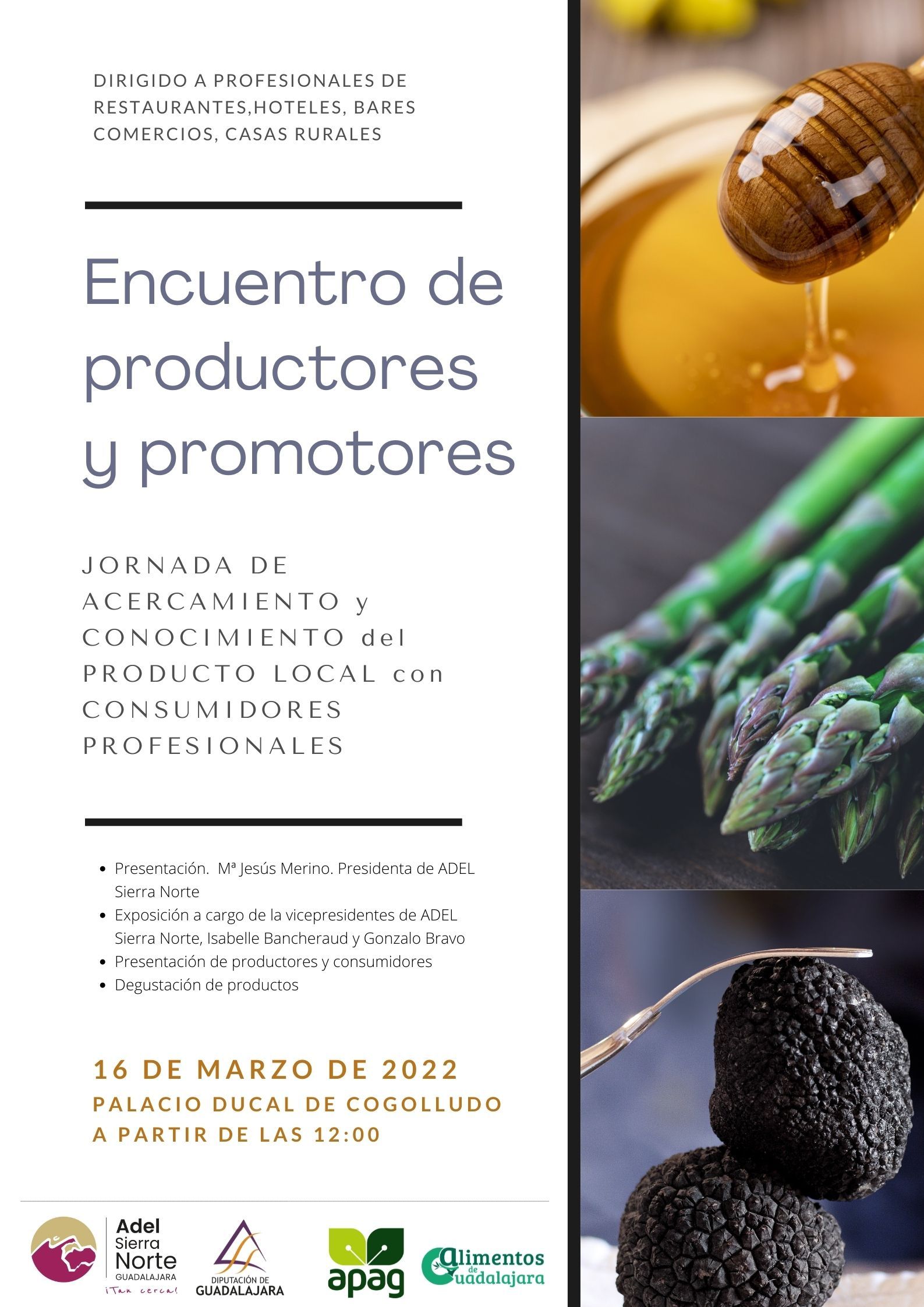 16M: Jornada de acercamiento del producto local a consumidores profesionales