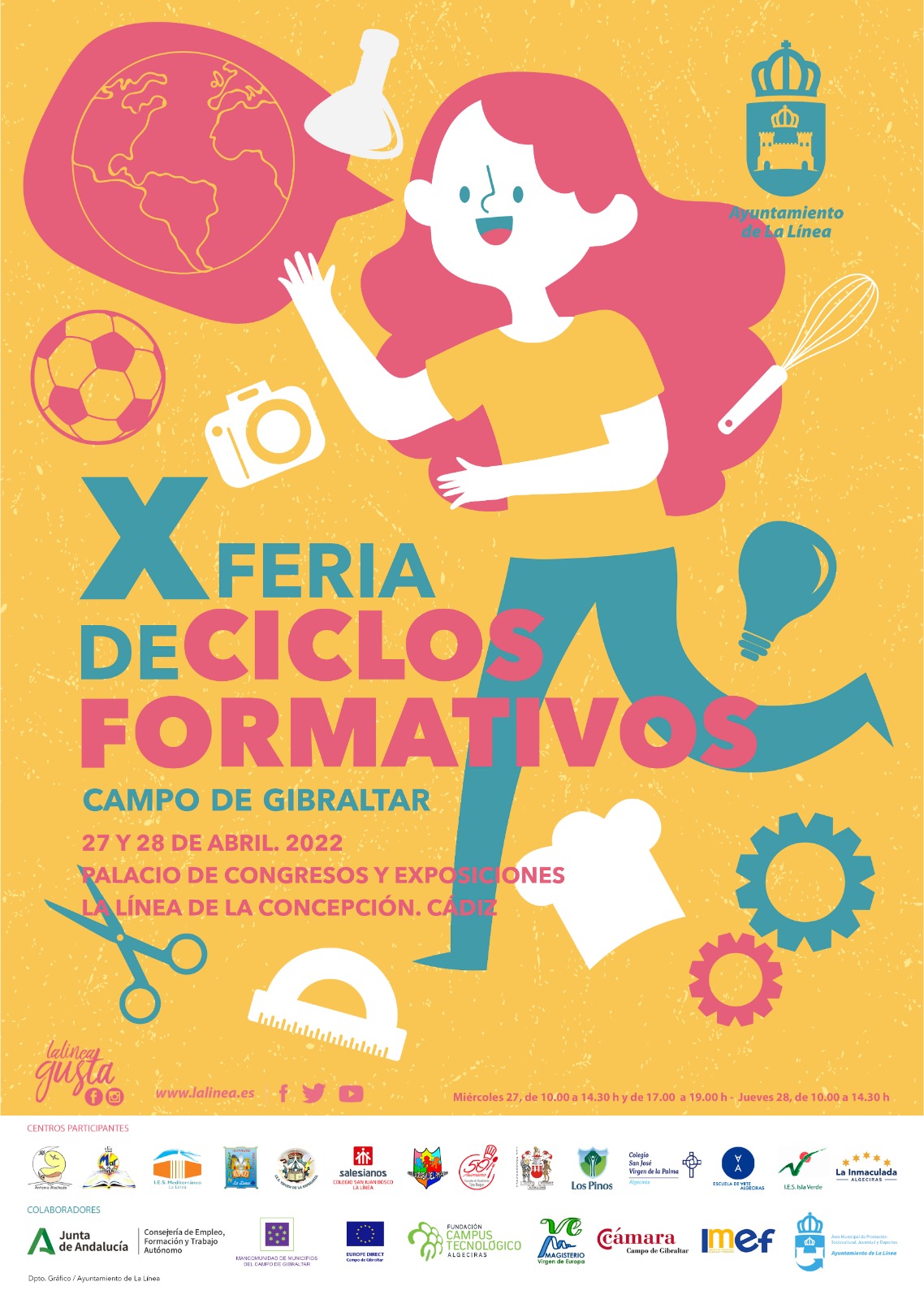 Más de 800 alumnos de distintos institutos de la comarca participarán en la X Feria de Ciclos Formativos