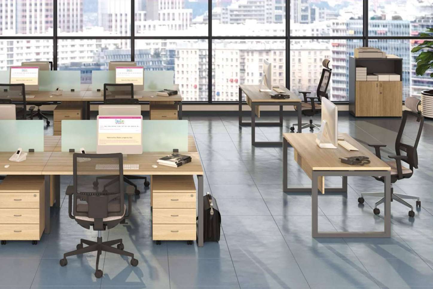 Arquitectos, decoradores e interioristas para crear un espacio de trabajo óptimo e ideal a través de Office Deco