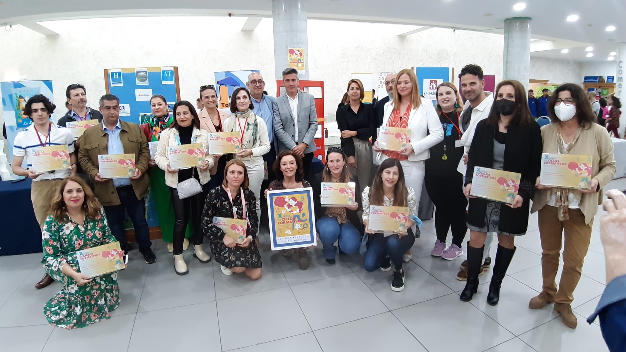Clausurada con una entrega de placas  la X Feria de Ciclos Formativos