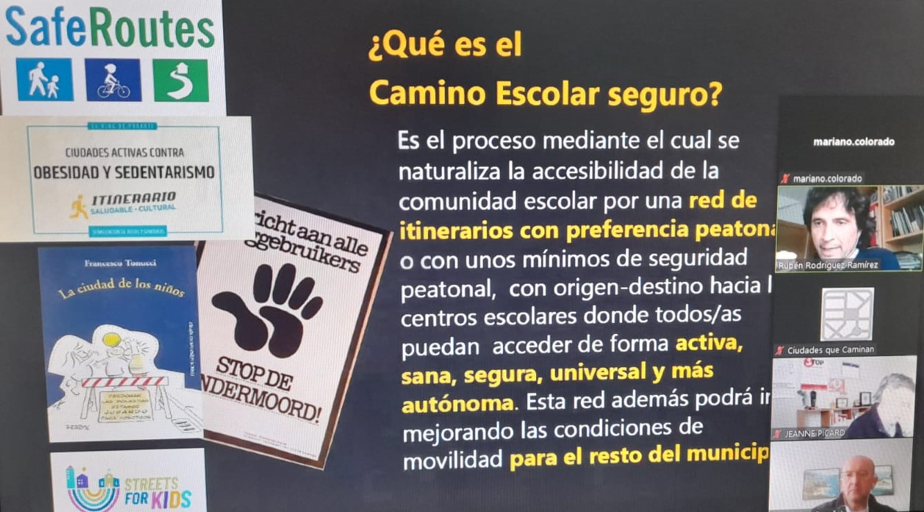 Movilidad Urbana participa en un nuevo taller sobre “Caminos Escolares Seguros”