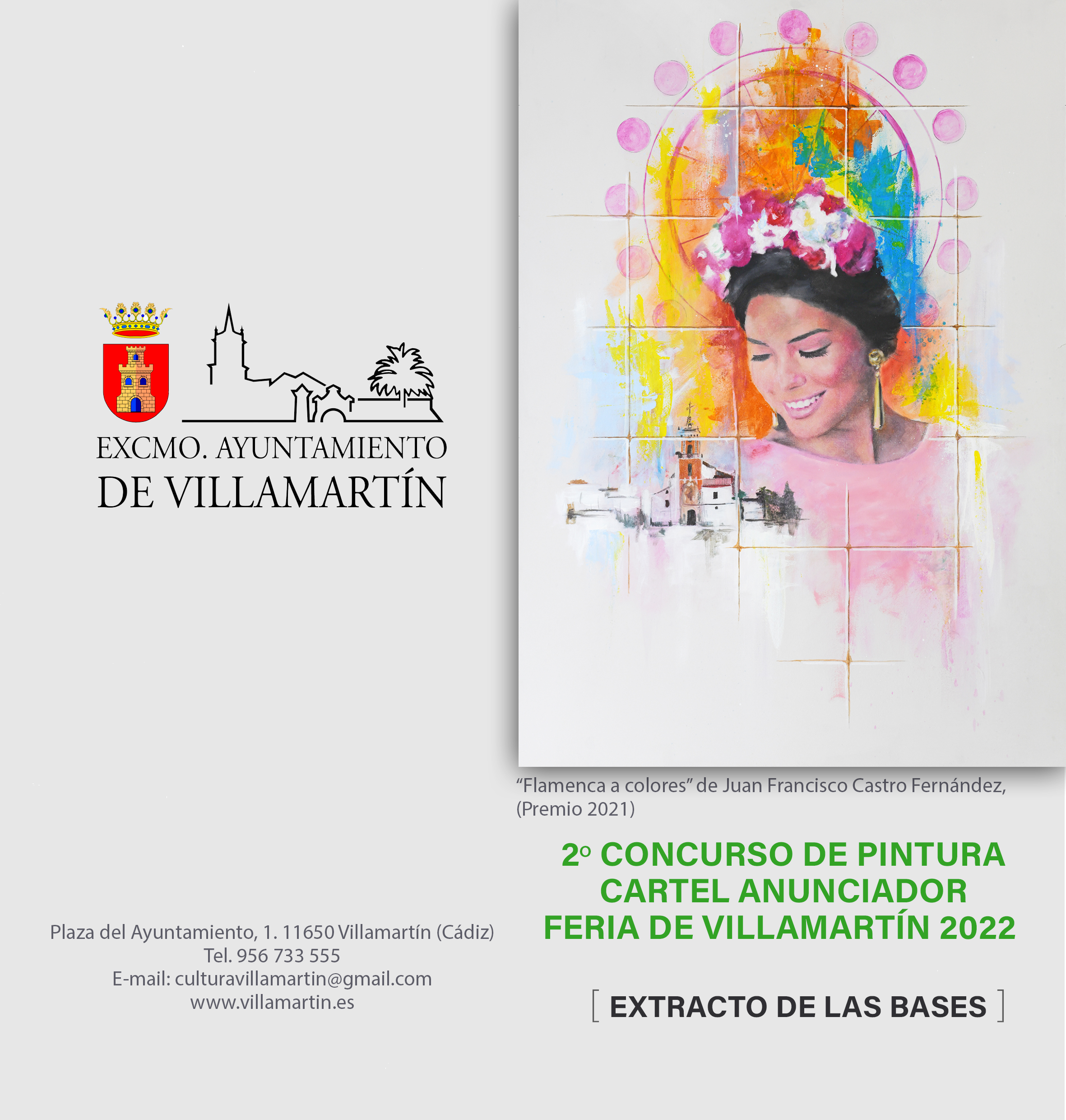 2º CONCURSO CARTEL ANUNCIADOR FERIA DE VILLAMARTÍN 2022