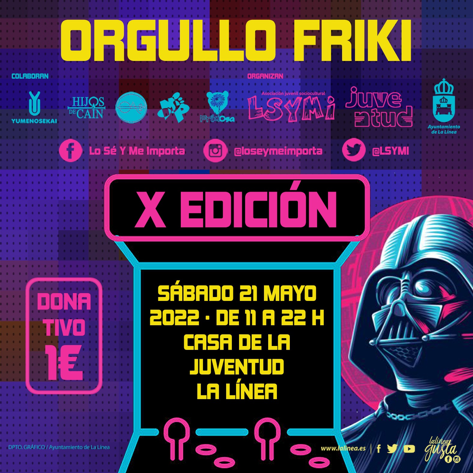 El sábado se celebrará en la Casa de la Juventud la X edición del “Orgullo Friki”