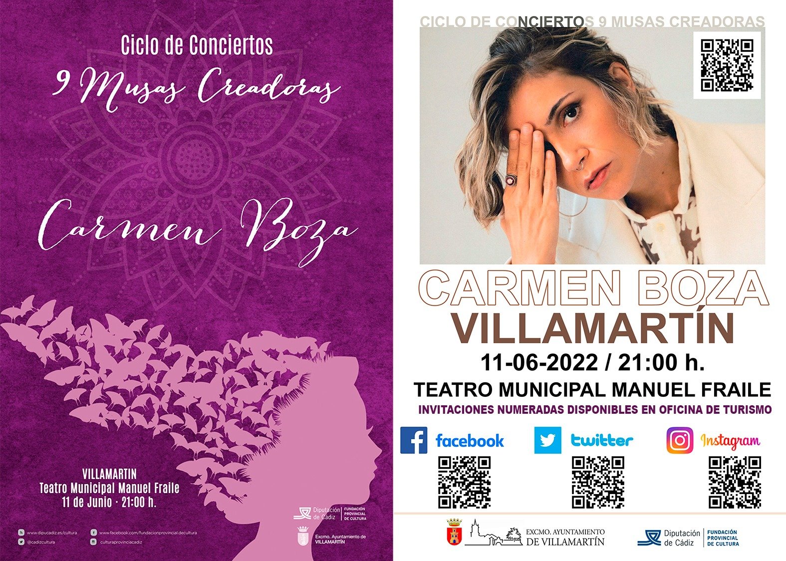 Próximamente, concierto de Carmen Boza en Villamartín
