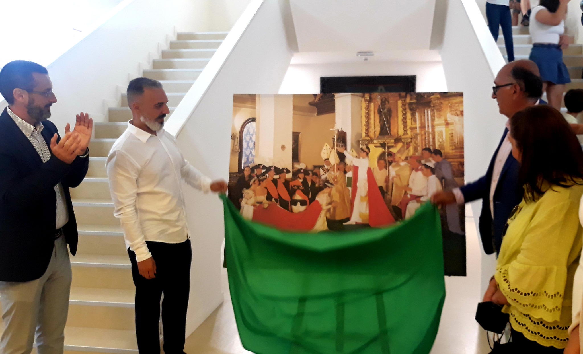 El Museo Cruz Herrera exhibe la exposición “Recreando a los grandes maestros de la pintura” protagonizada por estudiantes del Instituto Mediterráneo