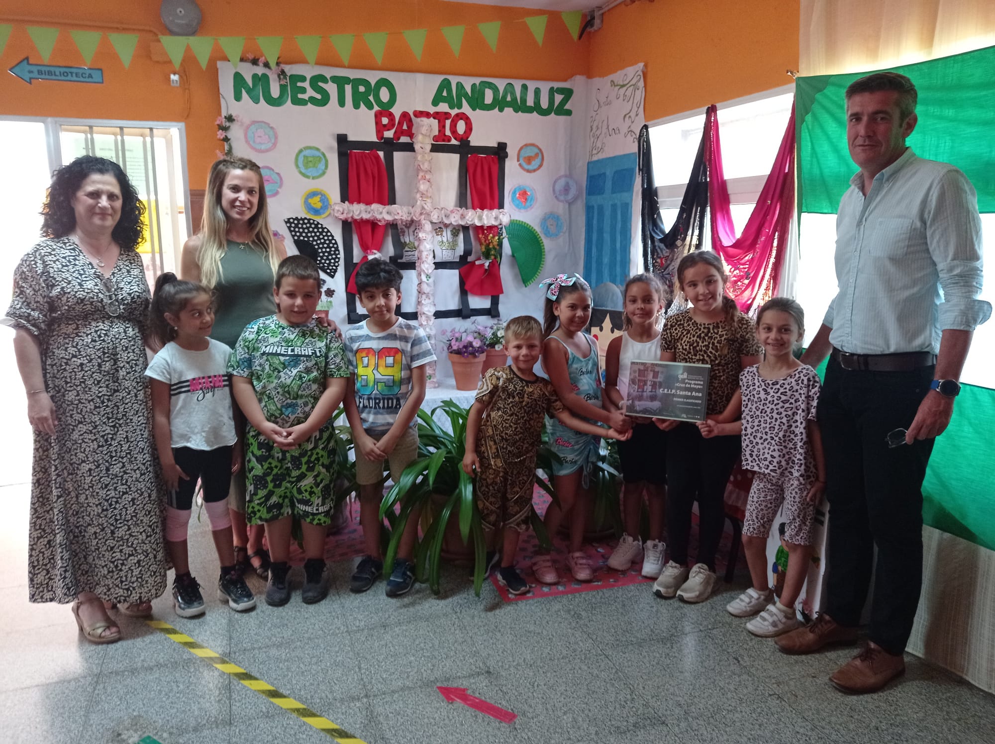El colegio Santa Ana, ganador del programa de la Oferta Educativa Municipal ‘Cruz de mayo’