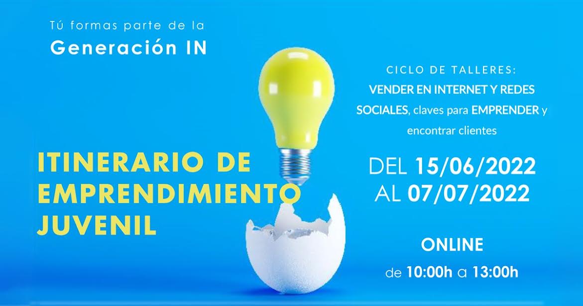 Juventud anima a participar en un curso gratuito sobre “Emprendimiento Juvenil” dependiente del IAJ