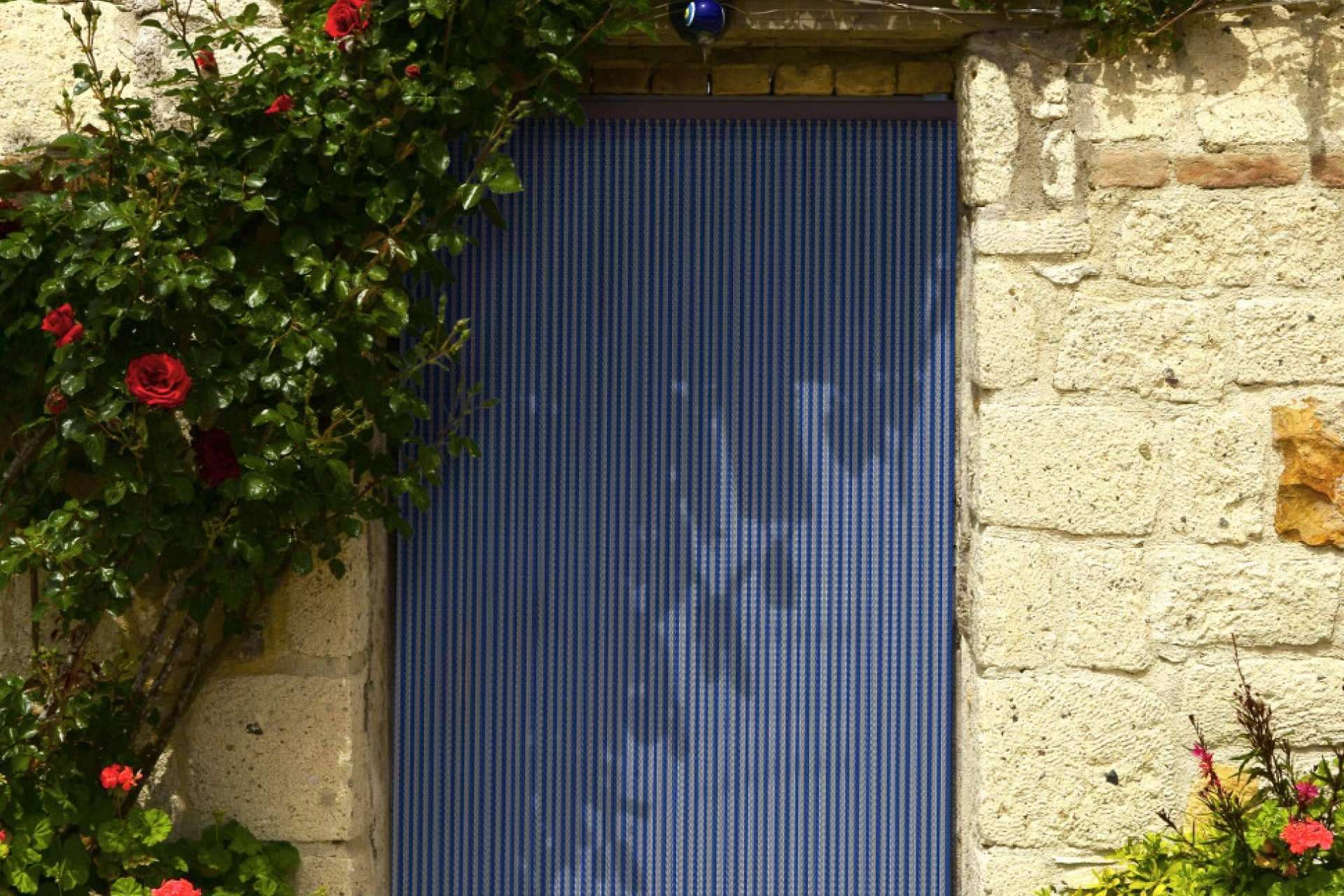 Cortinas antimoscas para puertas de exterior