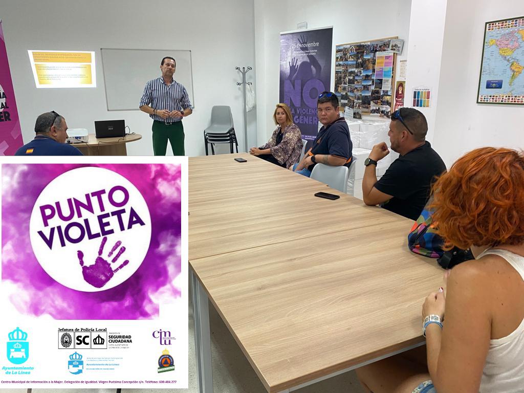 Igualdad desarrolla un taller sobre el “Punto Violeta” que se instalará en la feria