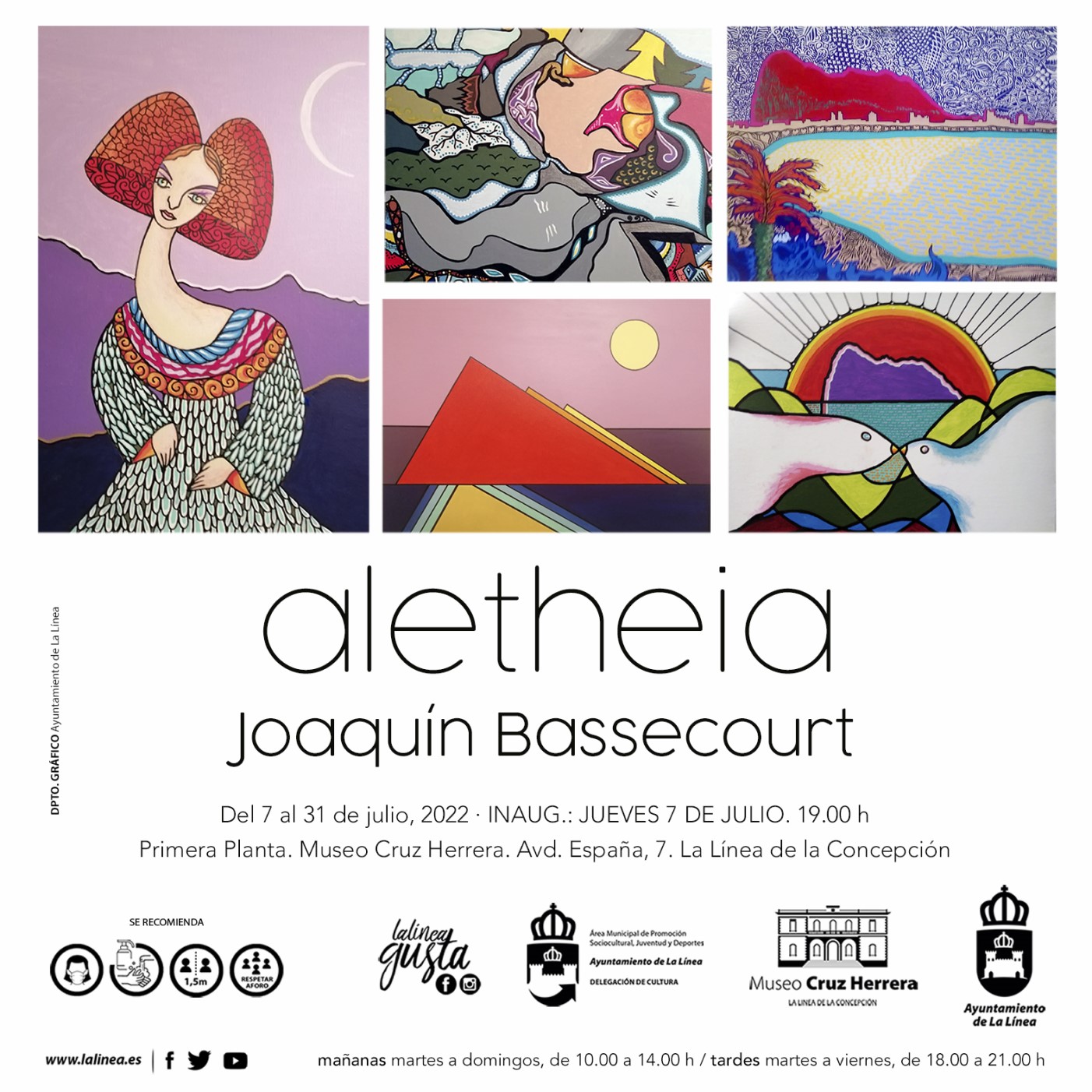 Joaquín Bassecourt inaugura este jueves la exposición ‘Aletheia’, en el Museo Cruz Herrera