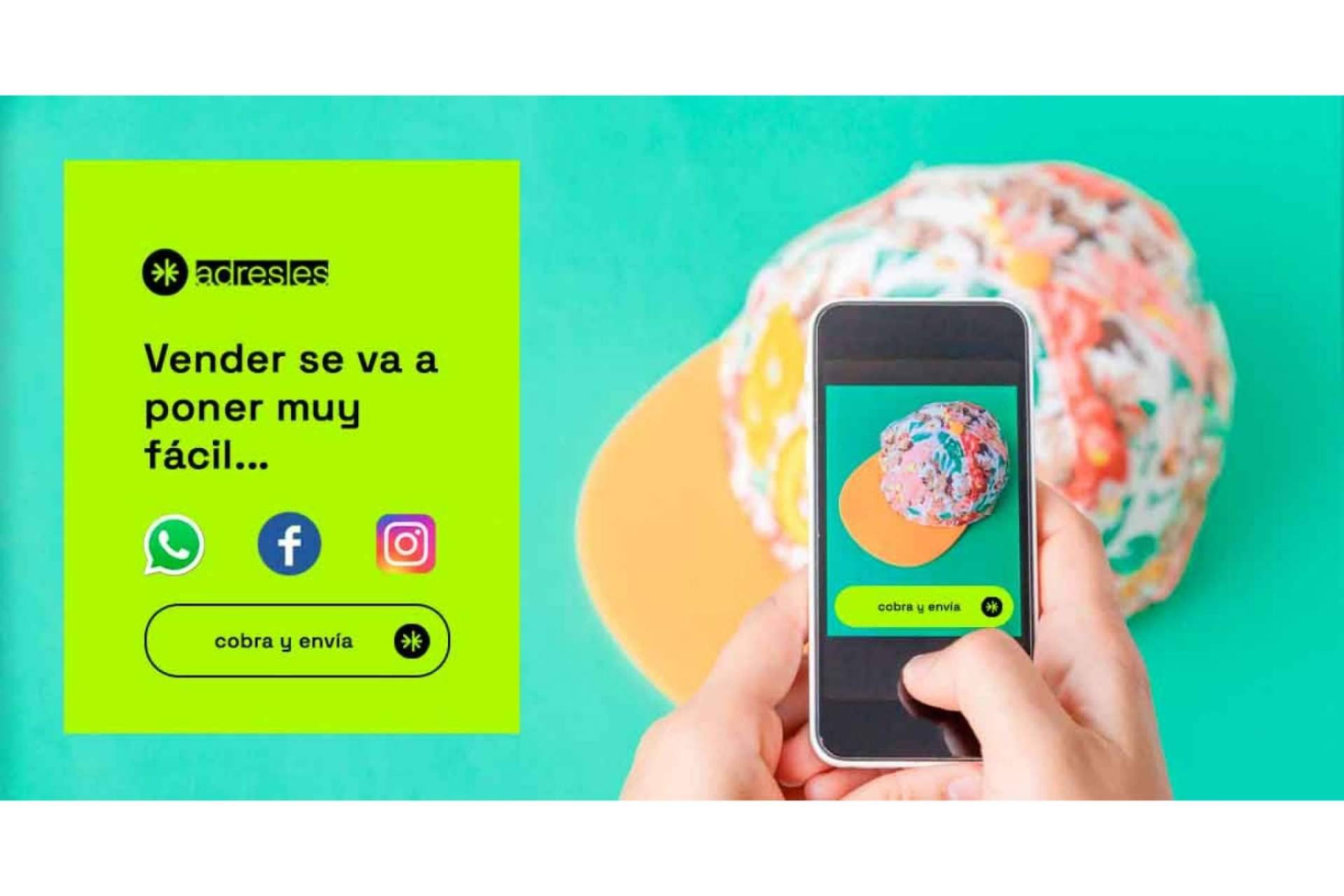 Cobrar y enviar en un click con adresles, vender online será muy fácil