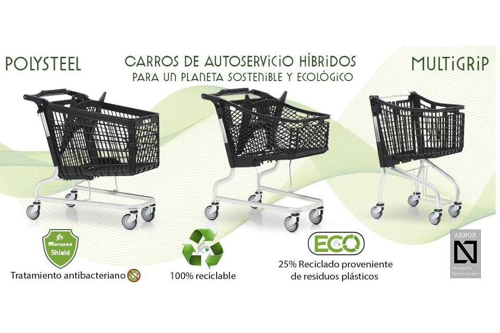Creaciones Marsanz dispone de carros de autoservicios híbridos, sostenibles y ecológicos