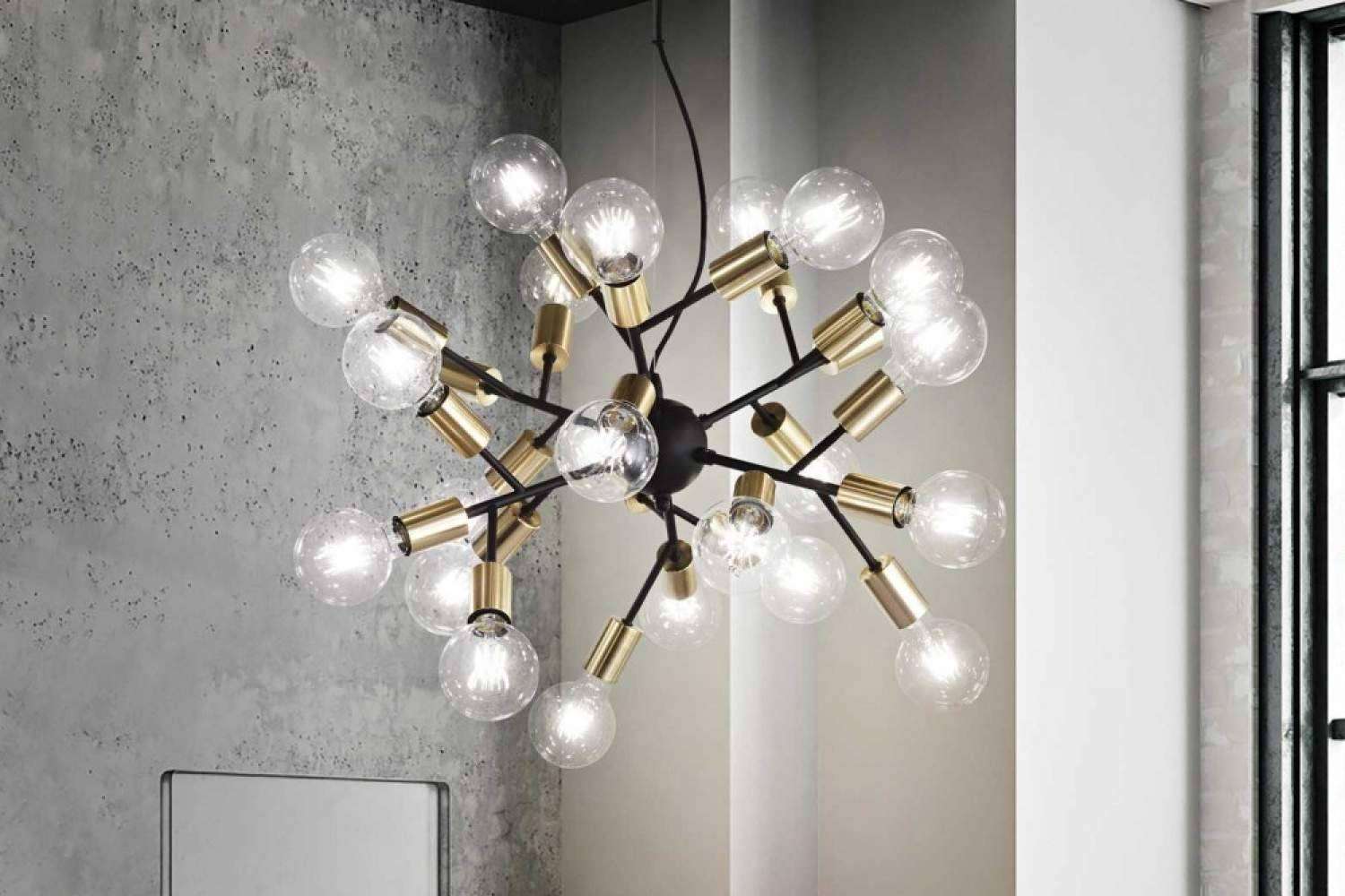 Alfombras modernas y lámparas de techo, artículos en tendencia para la decoración de interiores