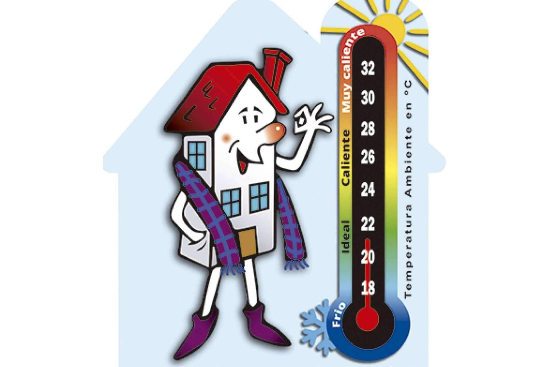Los termómetros de temperatura ambiente de Soluciones que ayudan a ahorrar energía