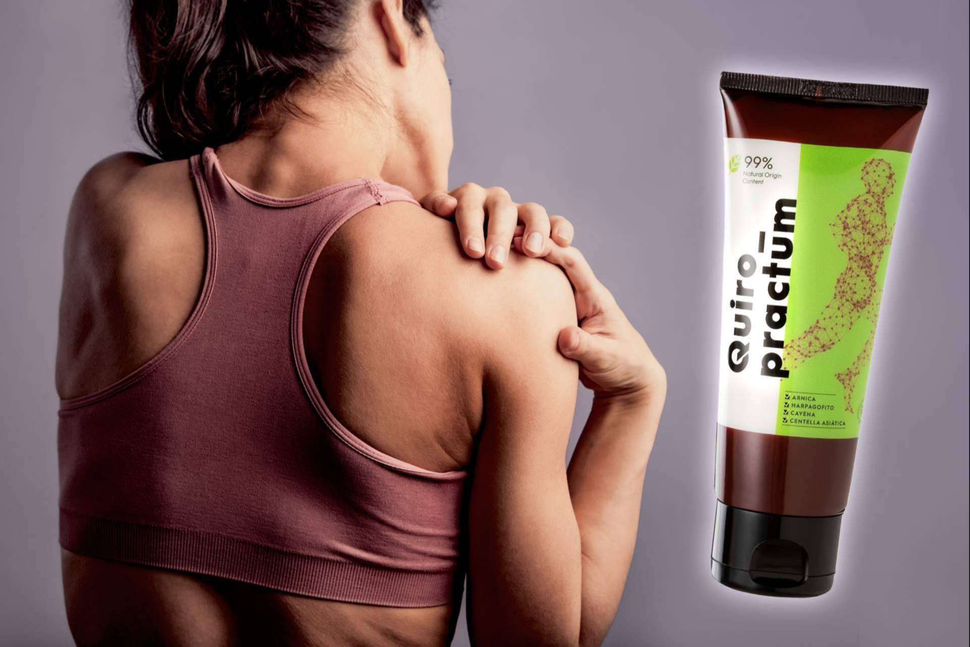 Quiropractum ofrece una crema muscular para pieles sensibles con ingredientes naturales