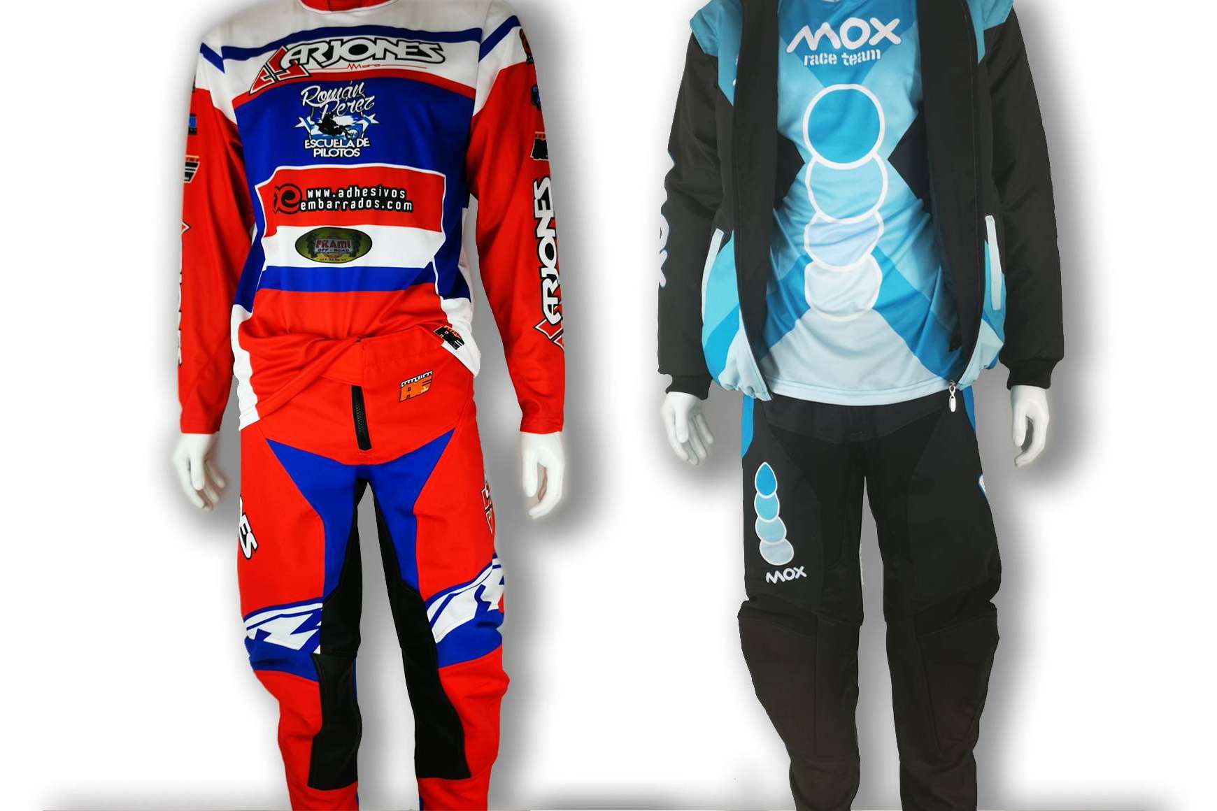 ADHESIVOSEMBARRADOS ofrece equipación offroad personalizada