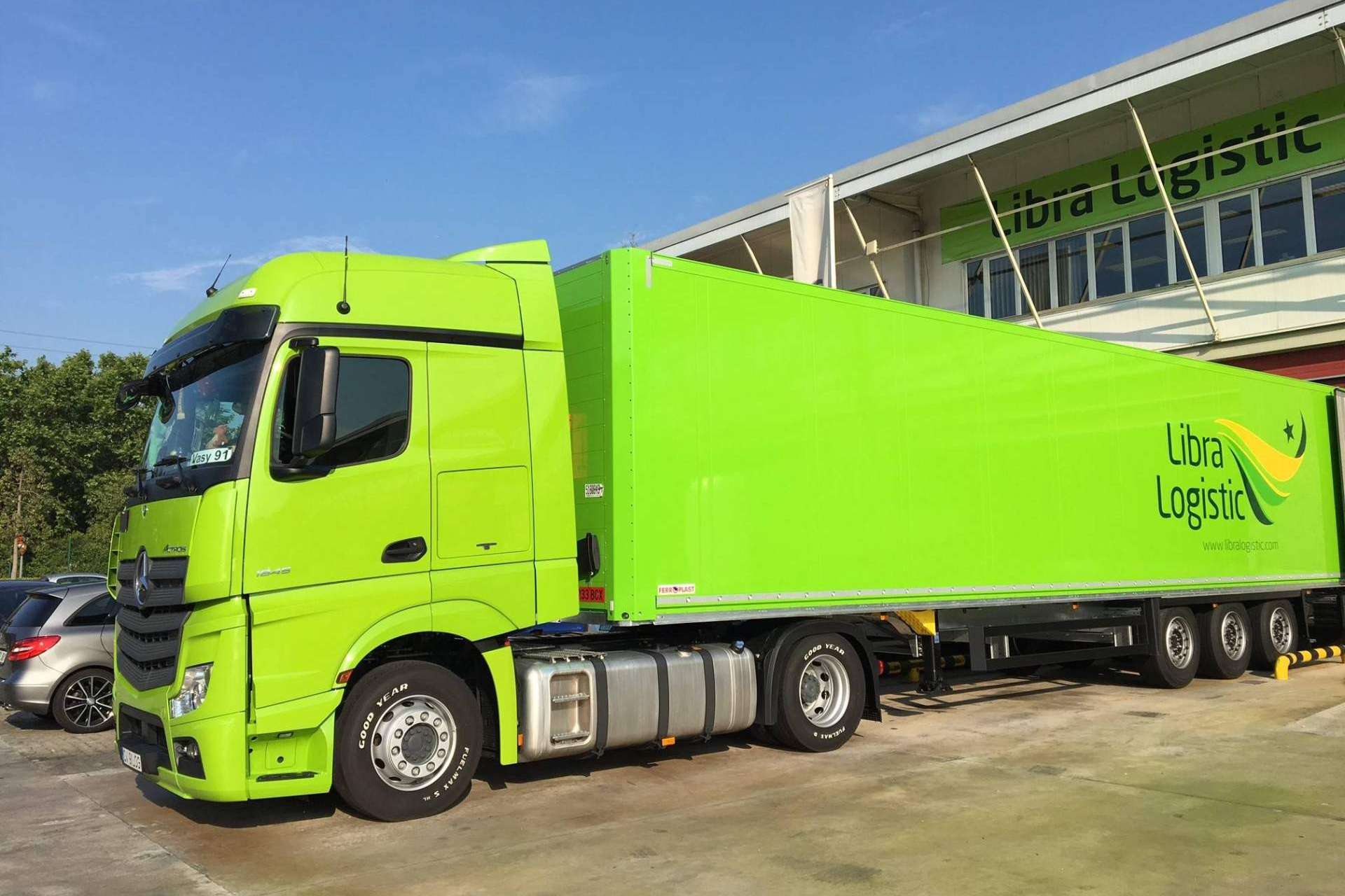Una de las empresas más importantes de transporte de mercancías paletizadas es Libra Logistic