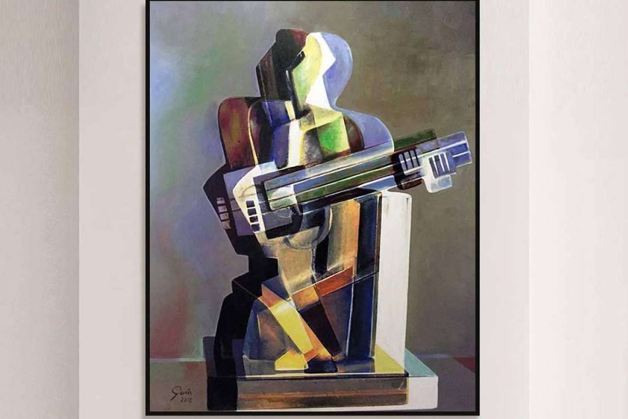 Miguel Guía, un artista destacado en el cubismo actual
