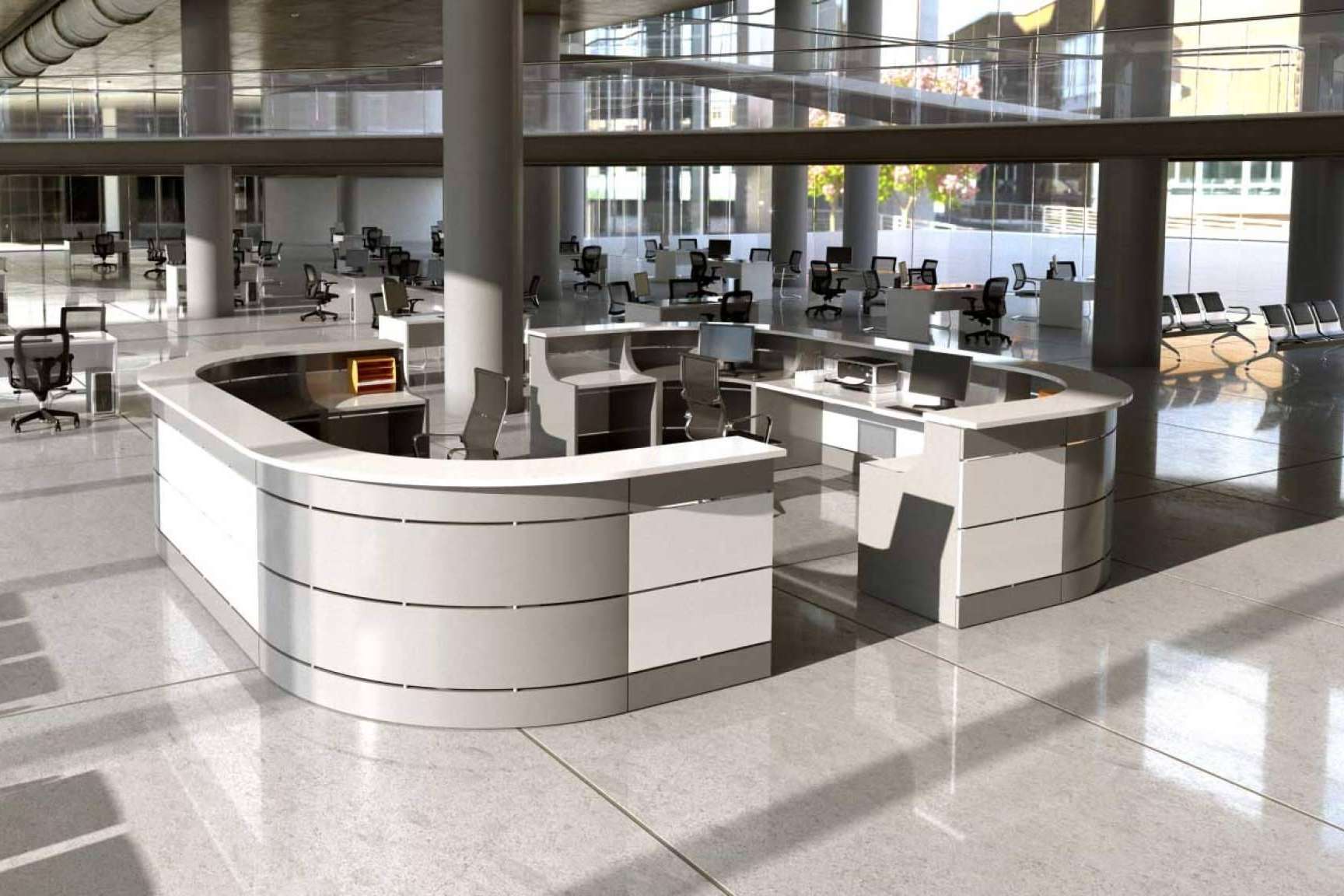La diversidad de muebles de recepción en el catálogo de OfficeDeco